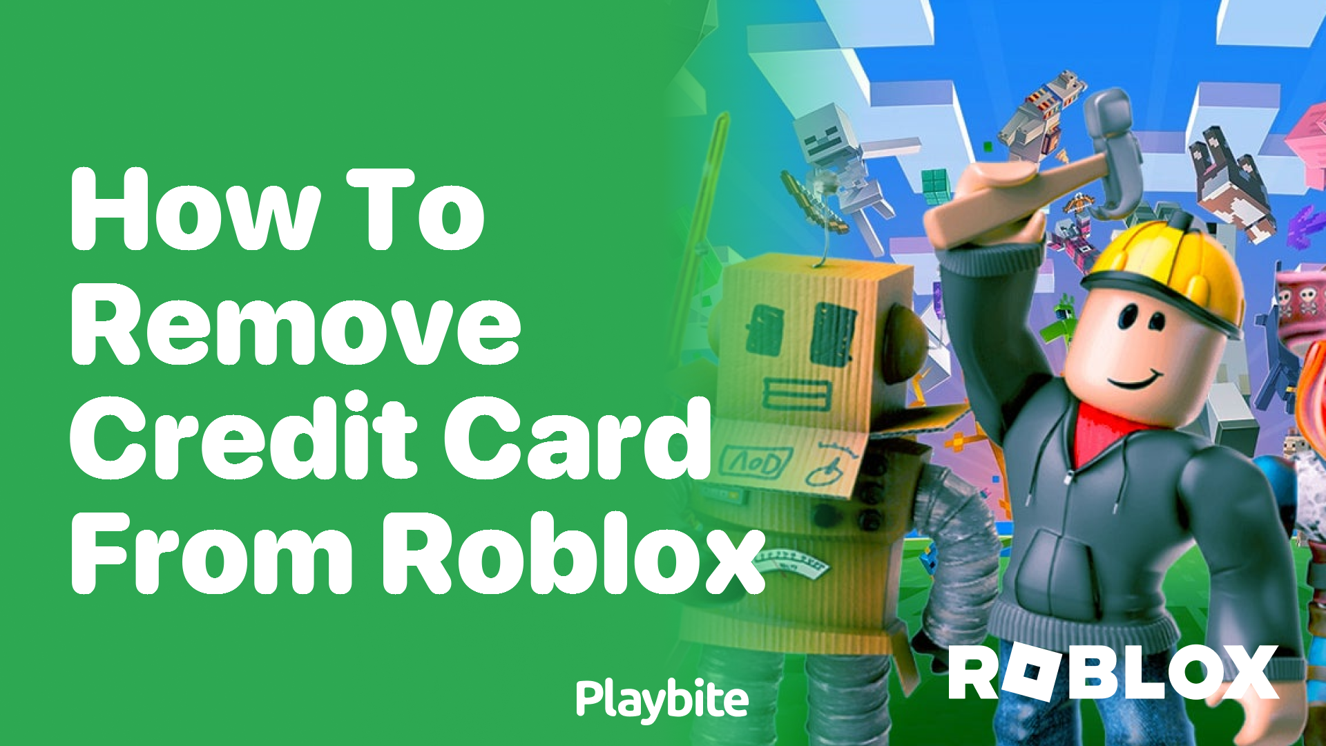 How to Remove a Credit Card from Roblox