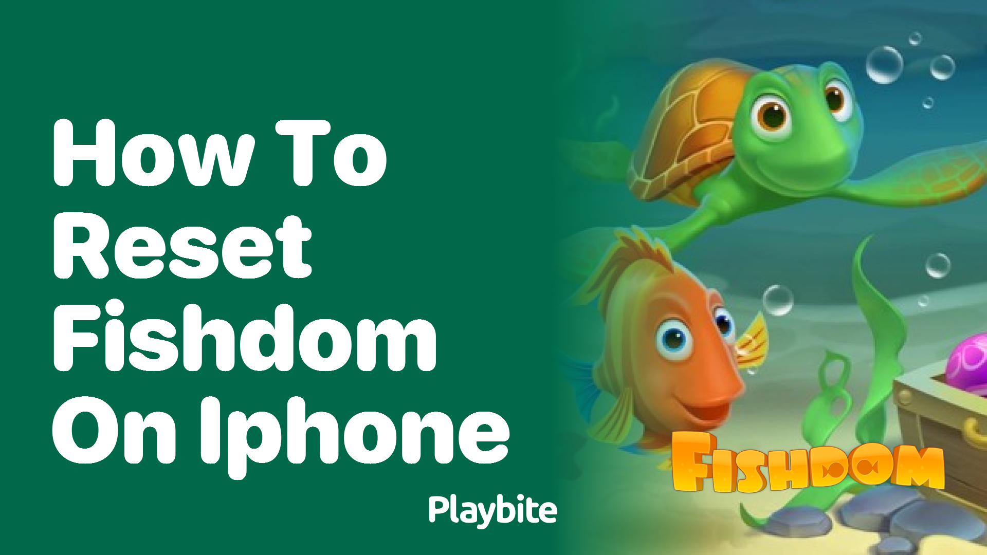 How to Reset Fishdom on iPhone: A Quick Guide