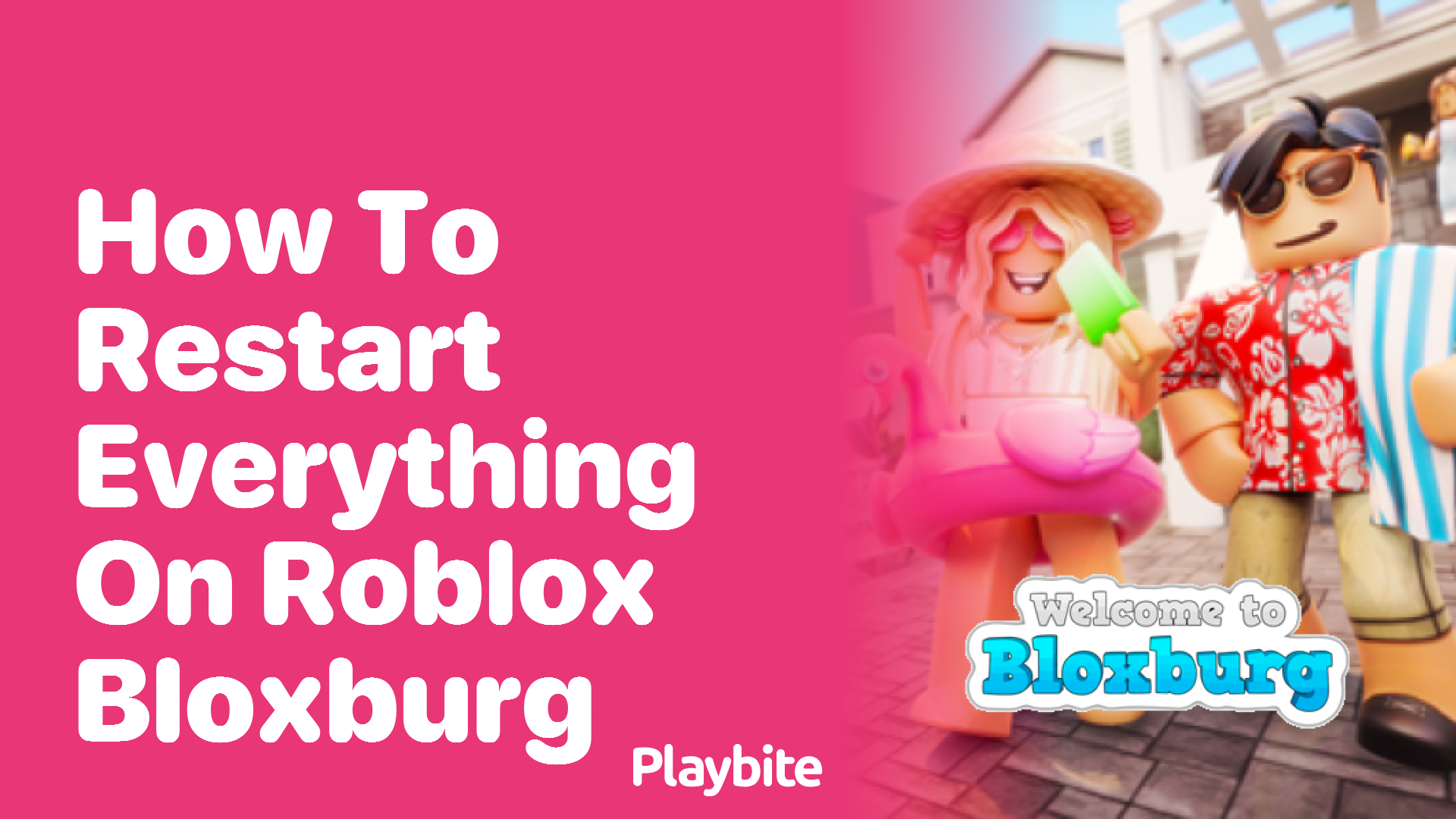 How to Reset Everything in Roblox Bloxburg