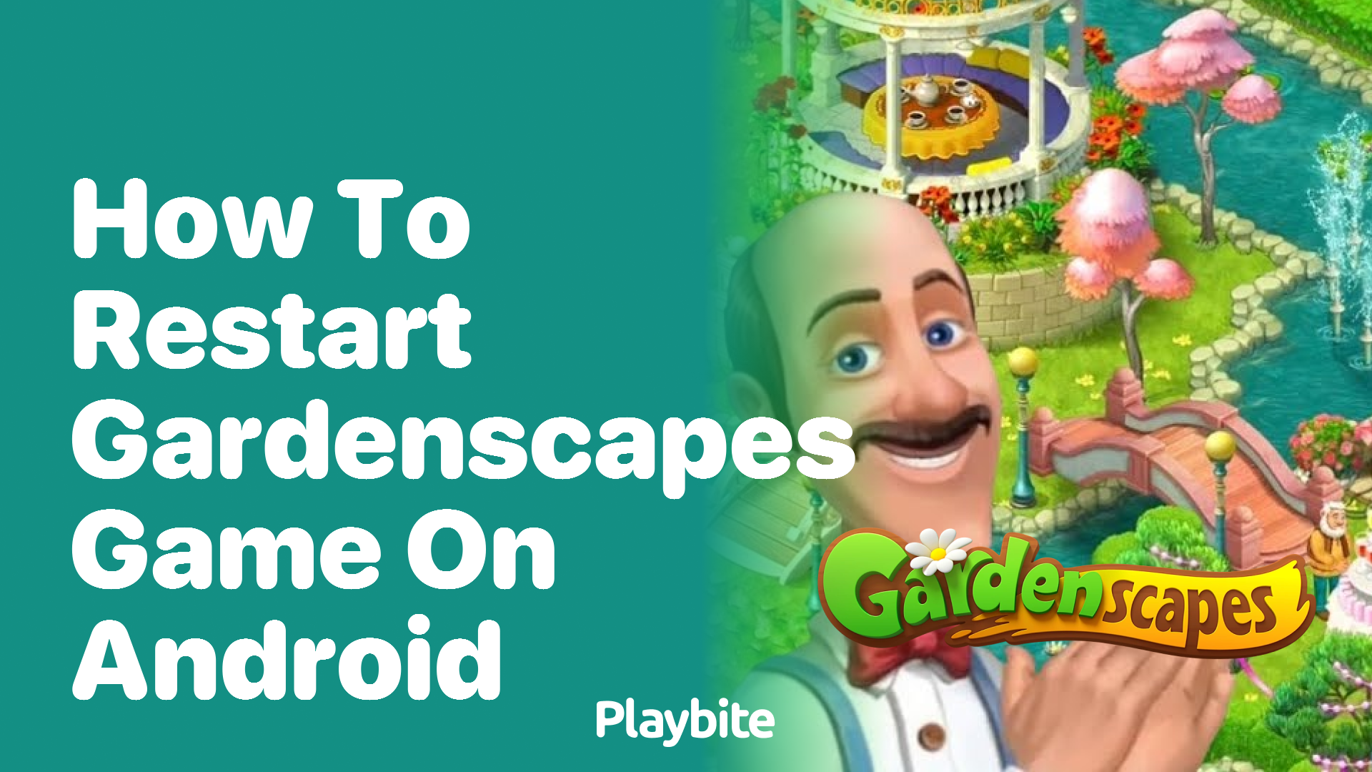 How to Restart Gardenscapes Game on Android - Playbite