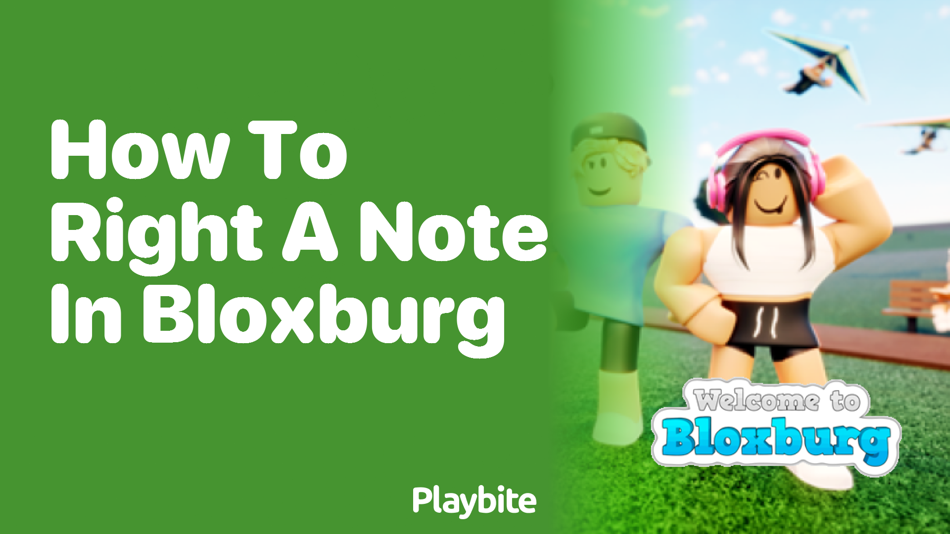 How to Write a Note in Bloxburg