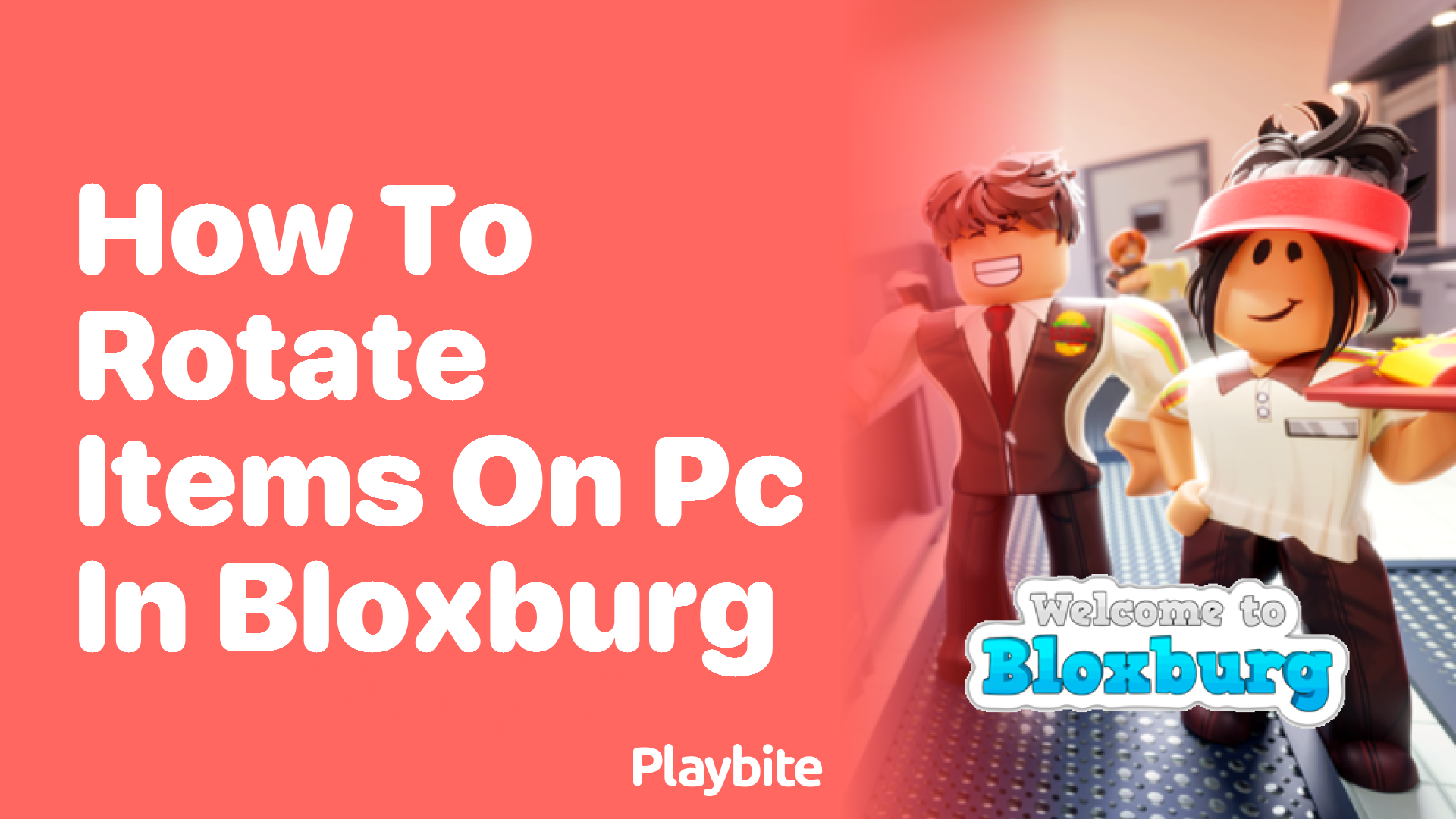 How to Rotate Items on PC in Bloxburg