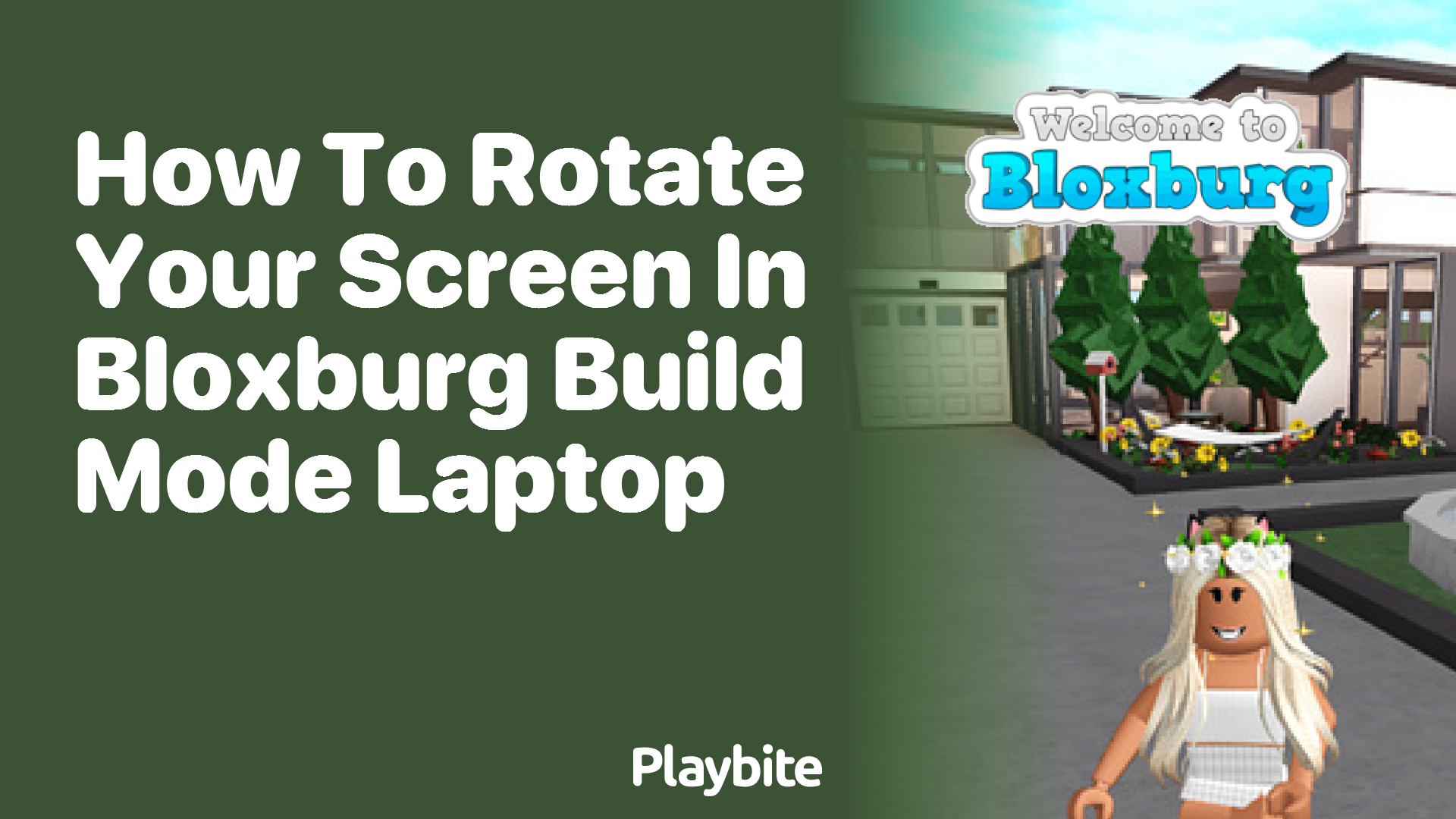 How to Rotate Your Screen in Bloxburg Build Mode on a Laptop