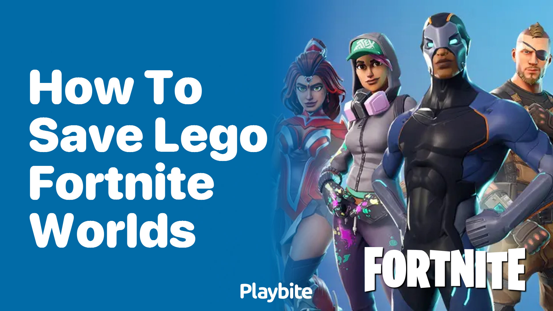 How to Save Your Incredible LEGO Fortnite Worlds