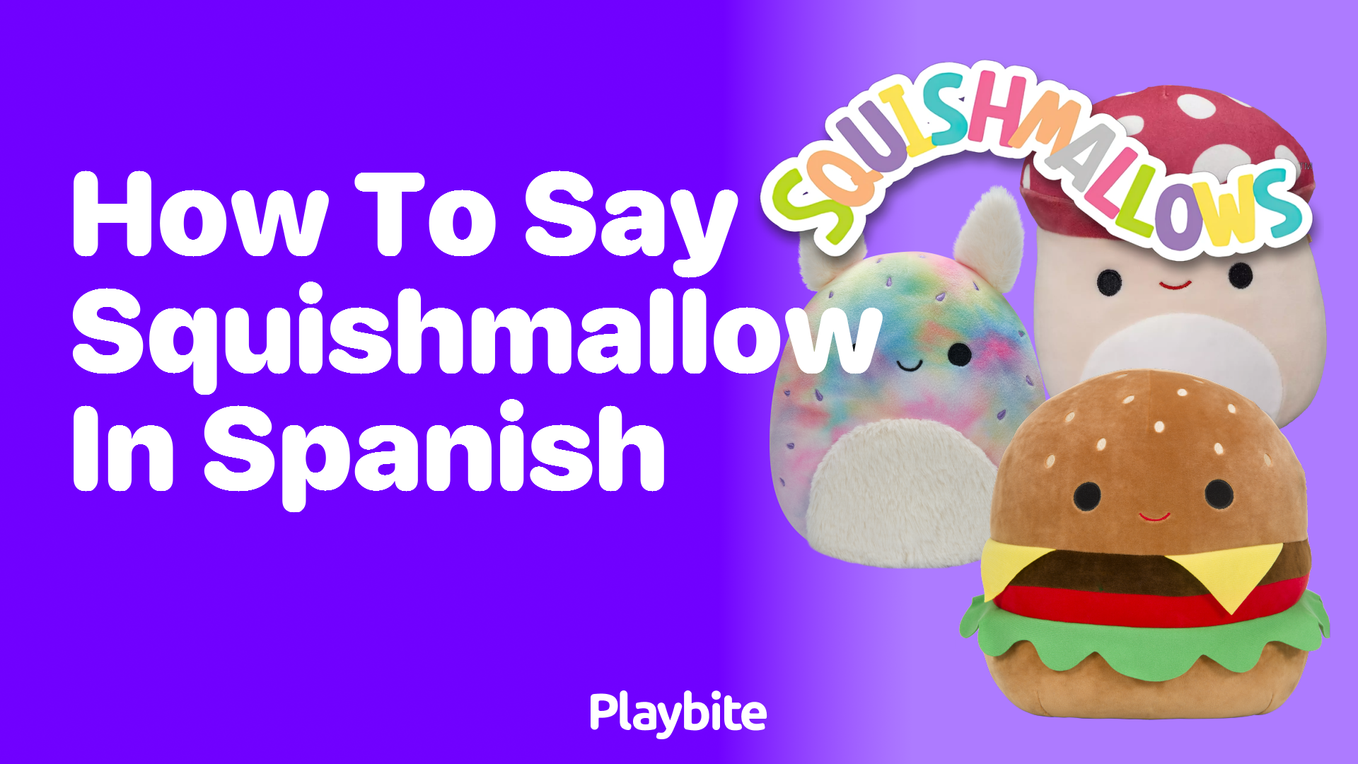 How to Say Squishmallow in Spanish