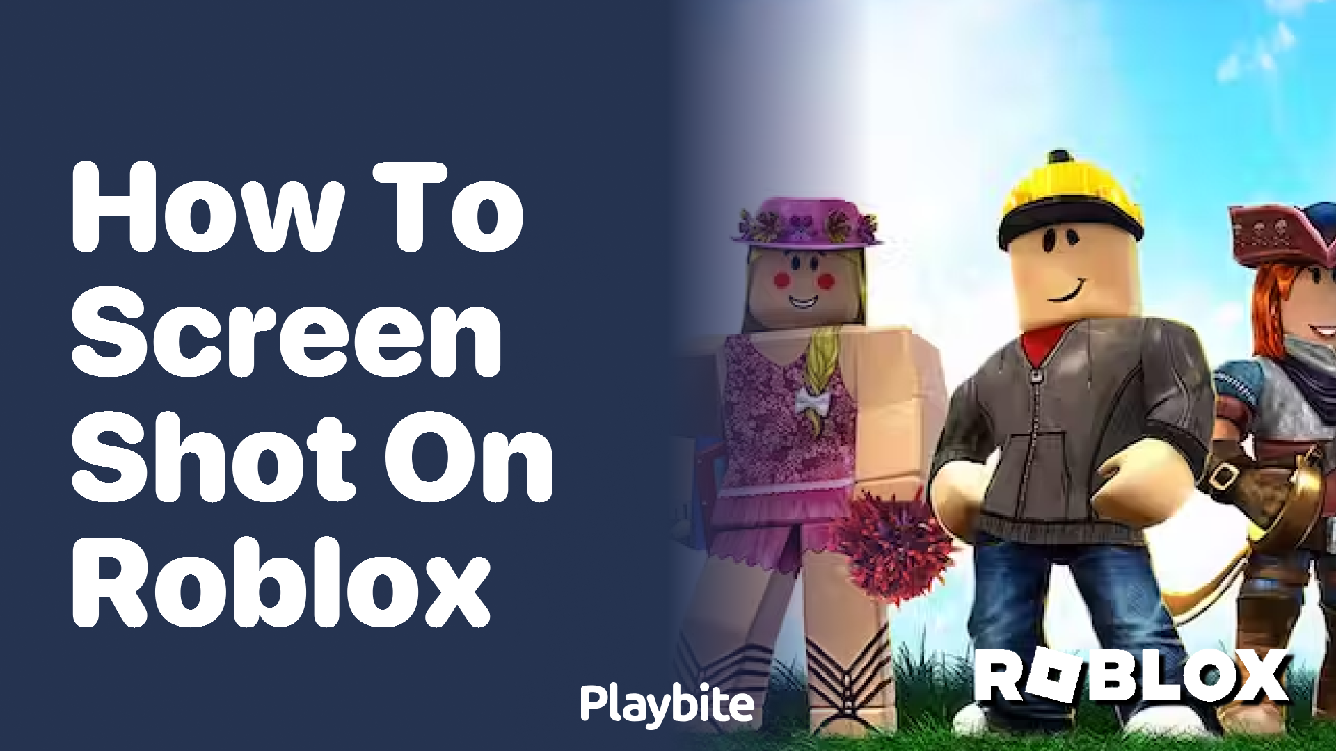 How to Take a Screenshot on Roblox