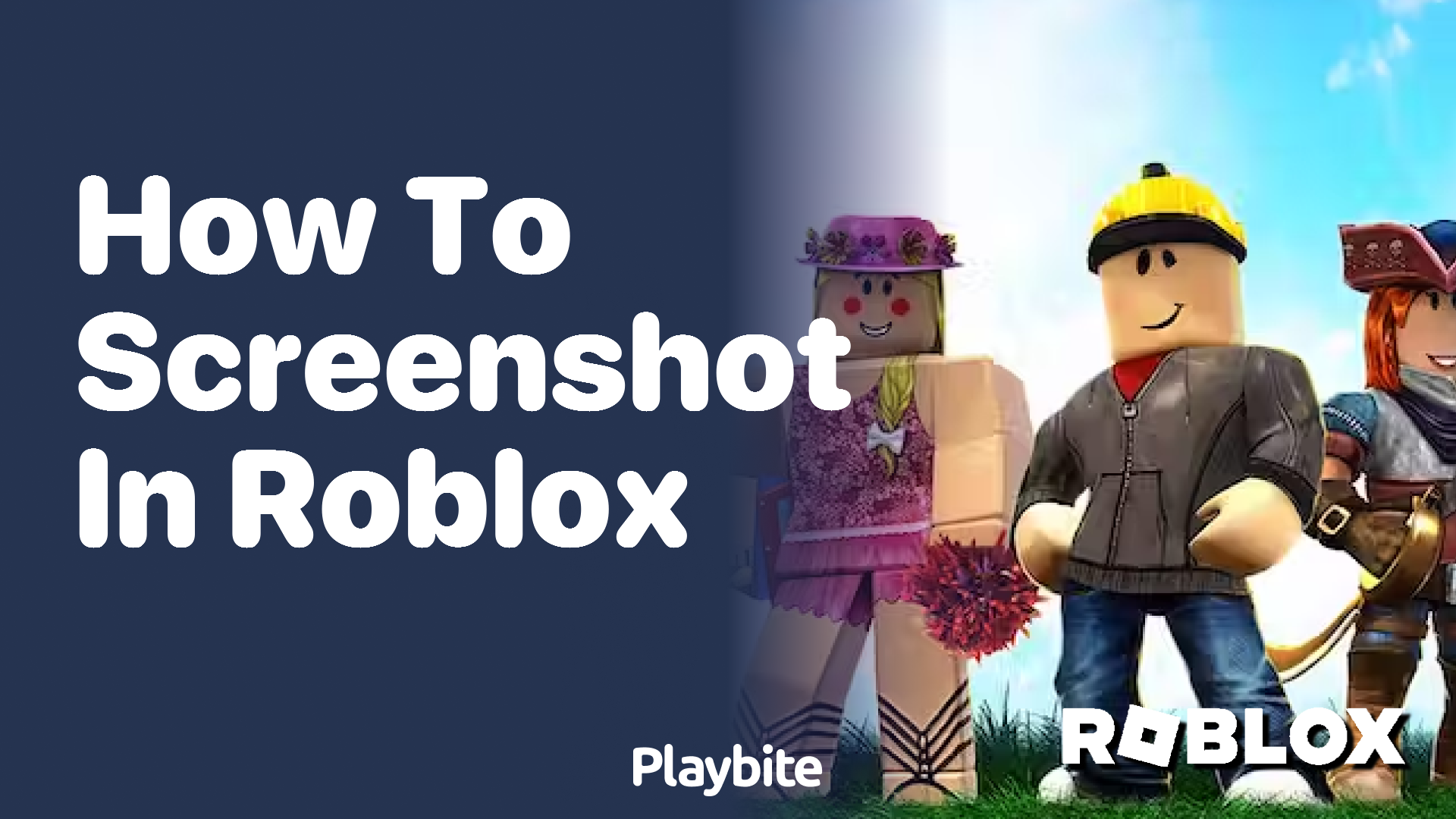 How to Take a Screenshot in Roblox