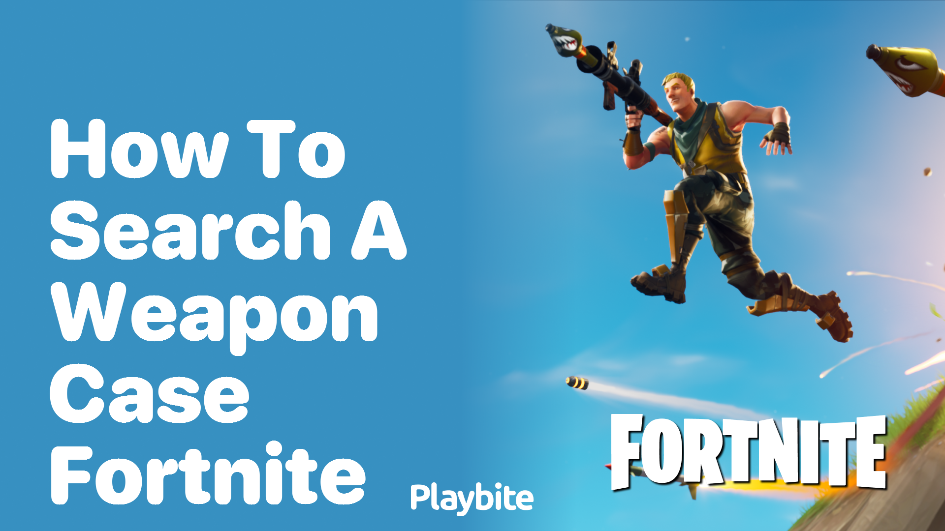 How to find Weapon Cases in Fortnite