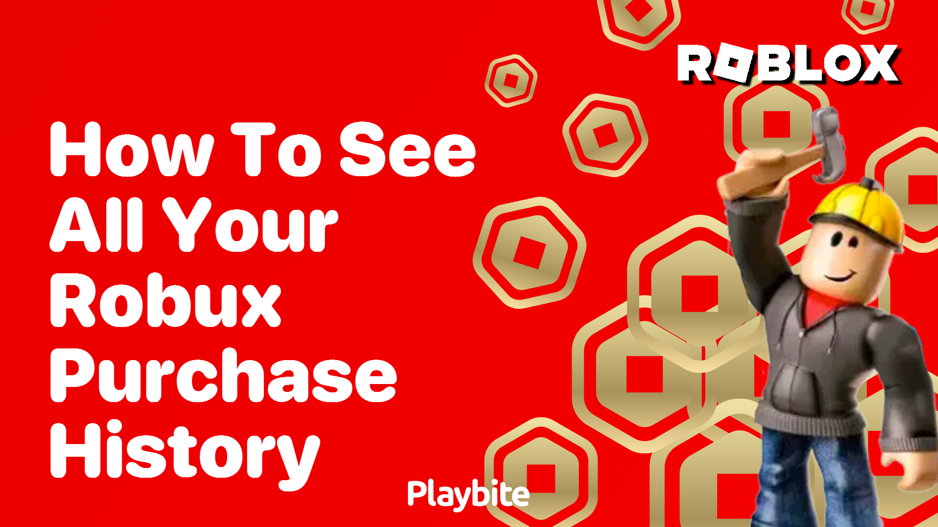 How to See All Your Robux Purchase History