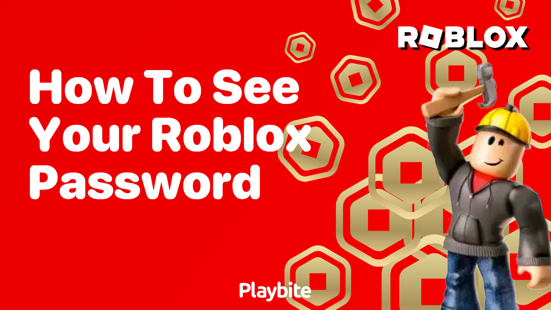 How to See Your Roblox Password