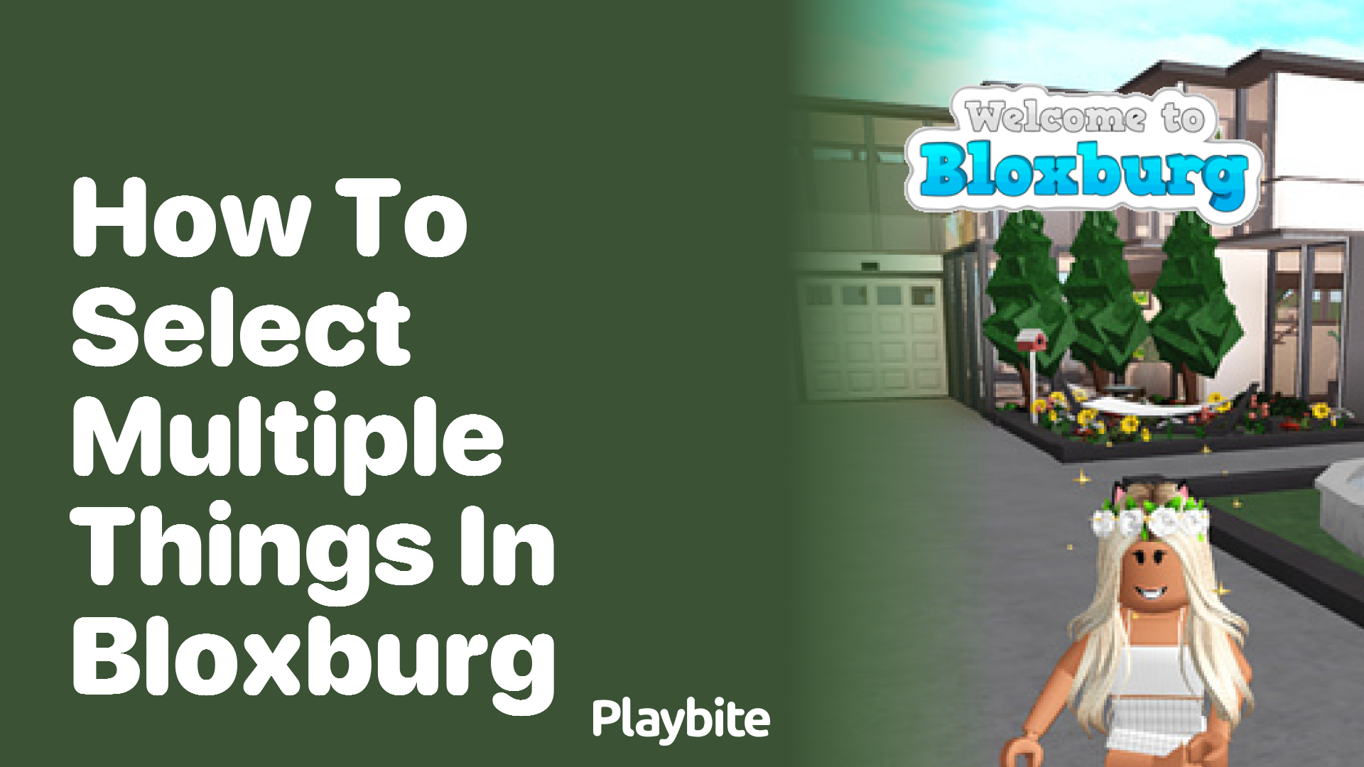 How to Select Multiple Things in Bloxburg
