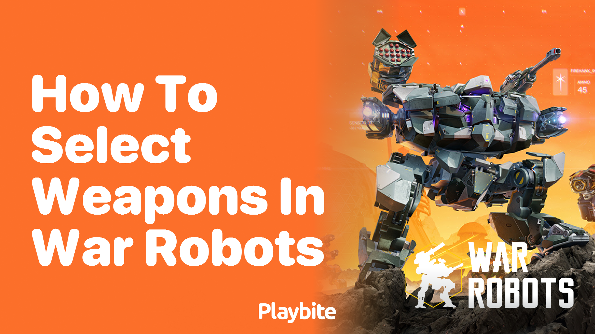 How to Select Weapons in War Robots