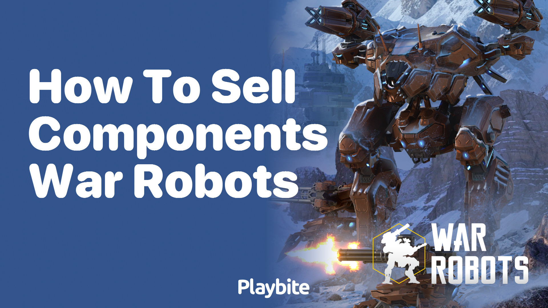 How to Sell Components in War Robots