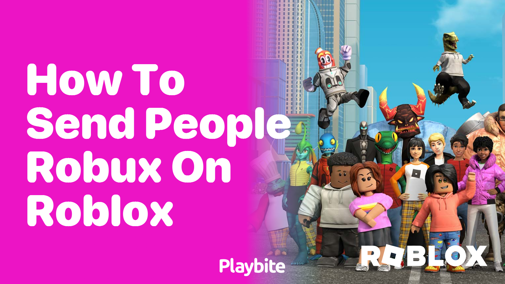 How to Send People Robux on Roblox