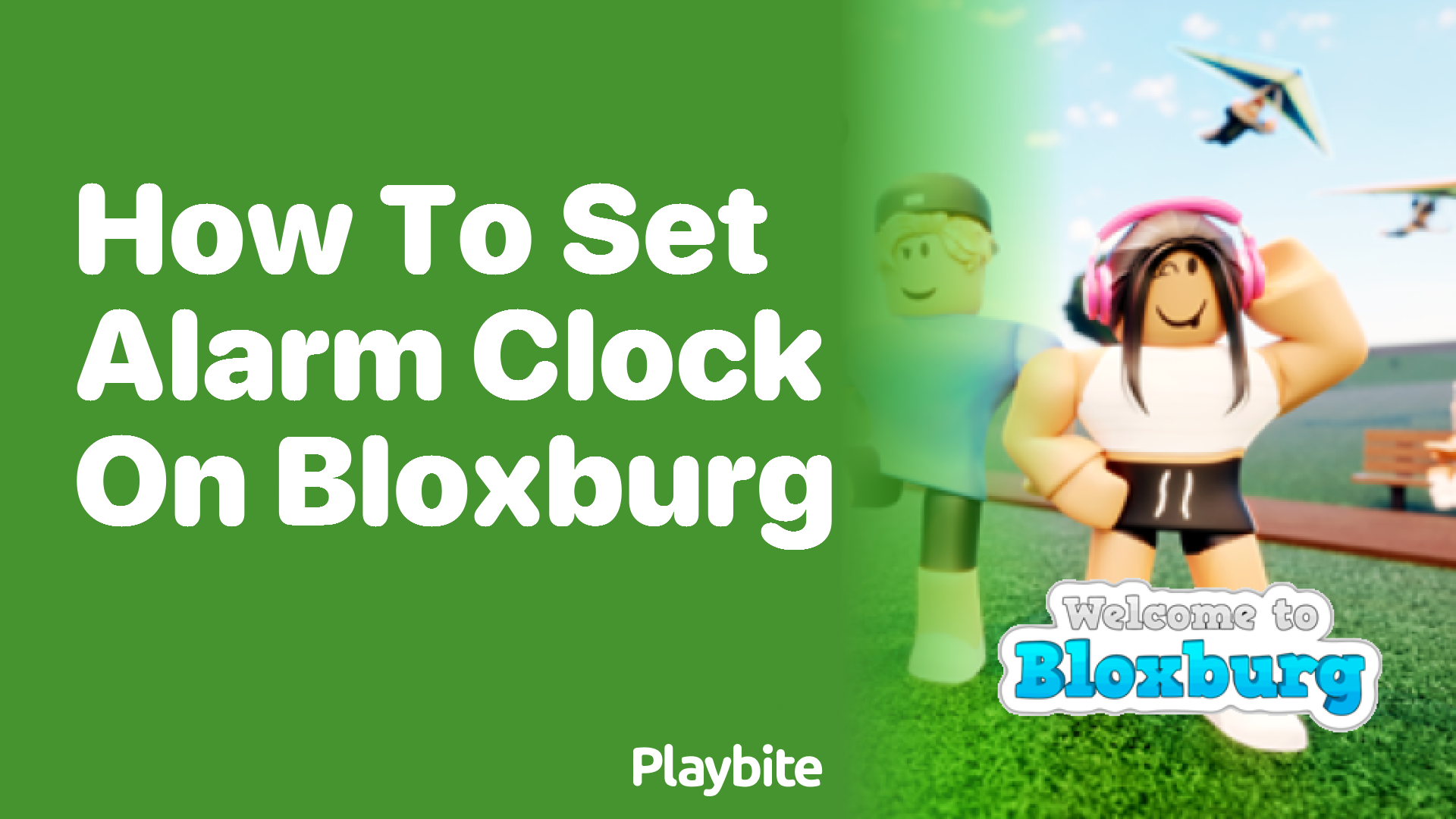 How to Set an Alarm Clock on Bloxburg