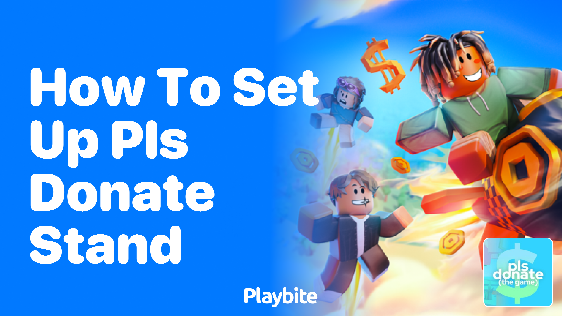 How to Set Up a PLS Donate Stand on Roblox