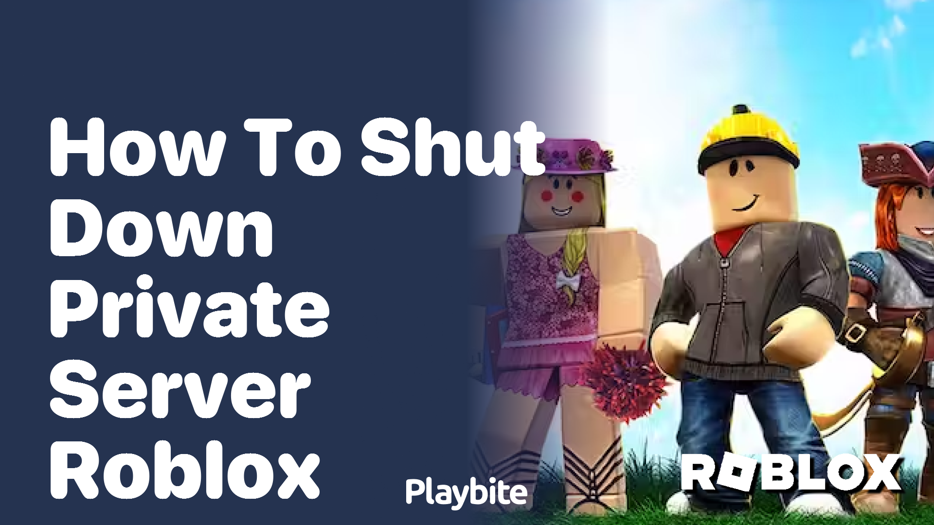 How to Shut Down Your Private Server on Roblox