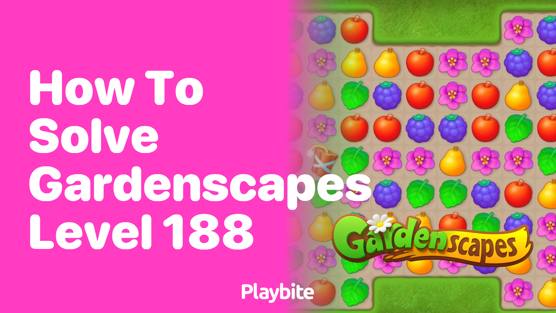 How to Solve Gardenscapes Level 188: A Quick Guide