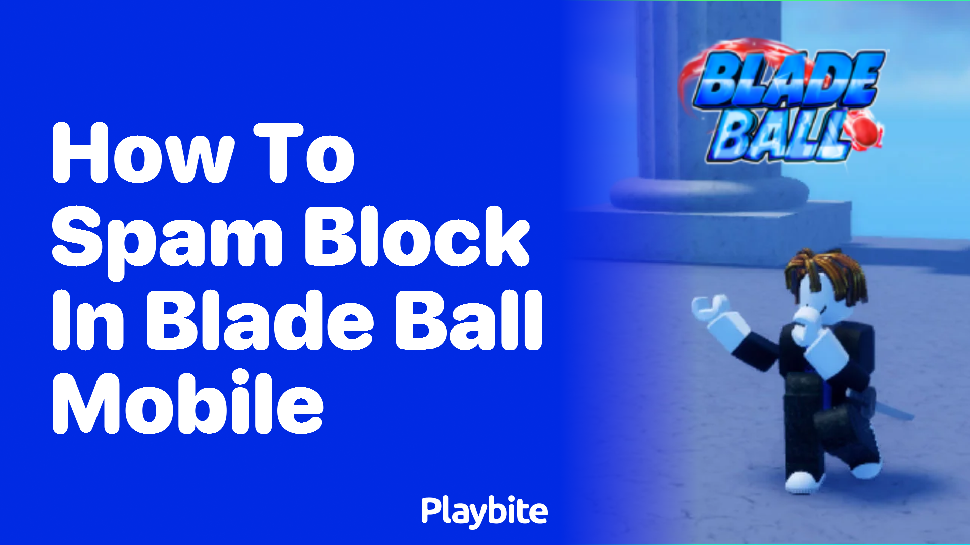 How to Spam Block in Blade Ball Mobile