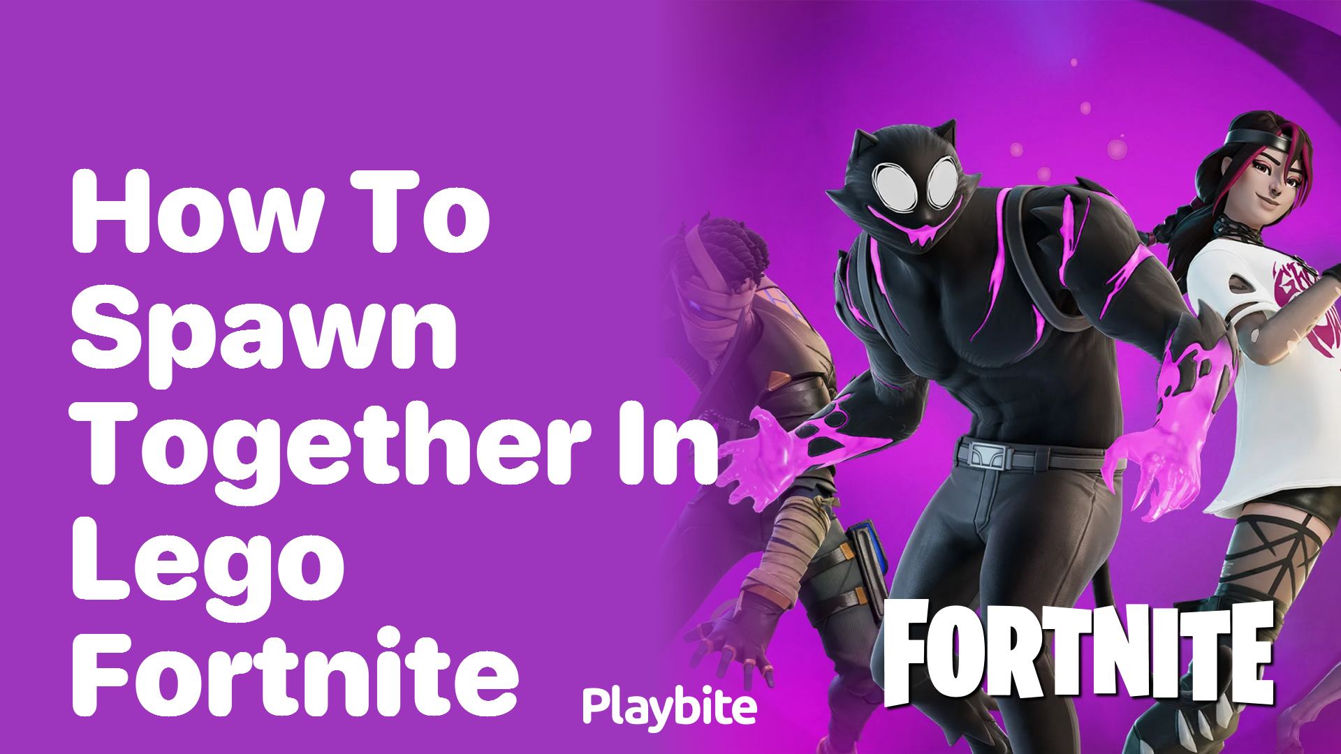 How to Spawn Together in LEGO Fortnite