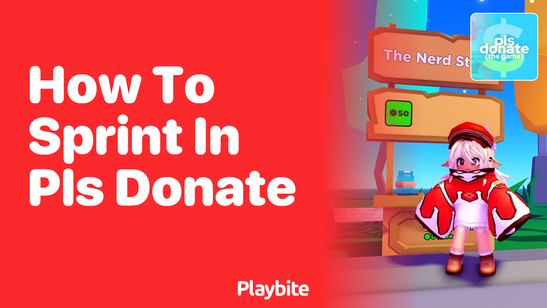 How to Sprint in PLS DONATE: A Quick Guide