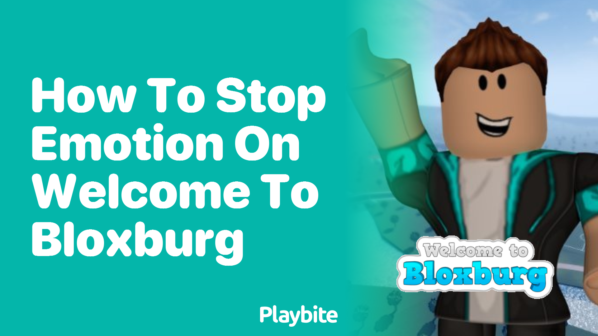 How to Stop Emotion on Welcome to Bloxburg