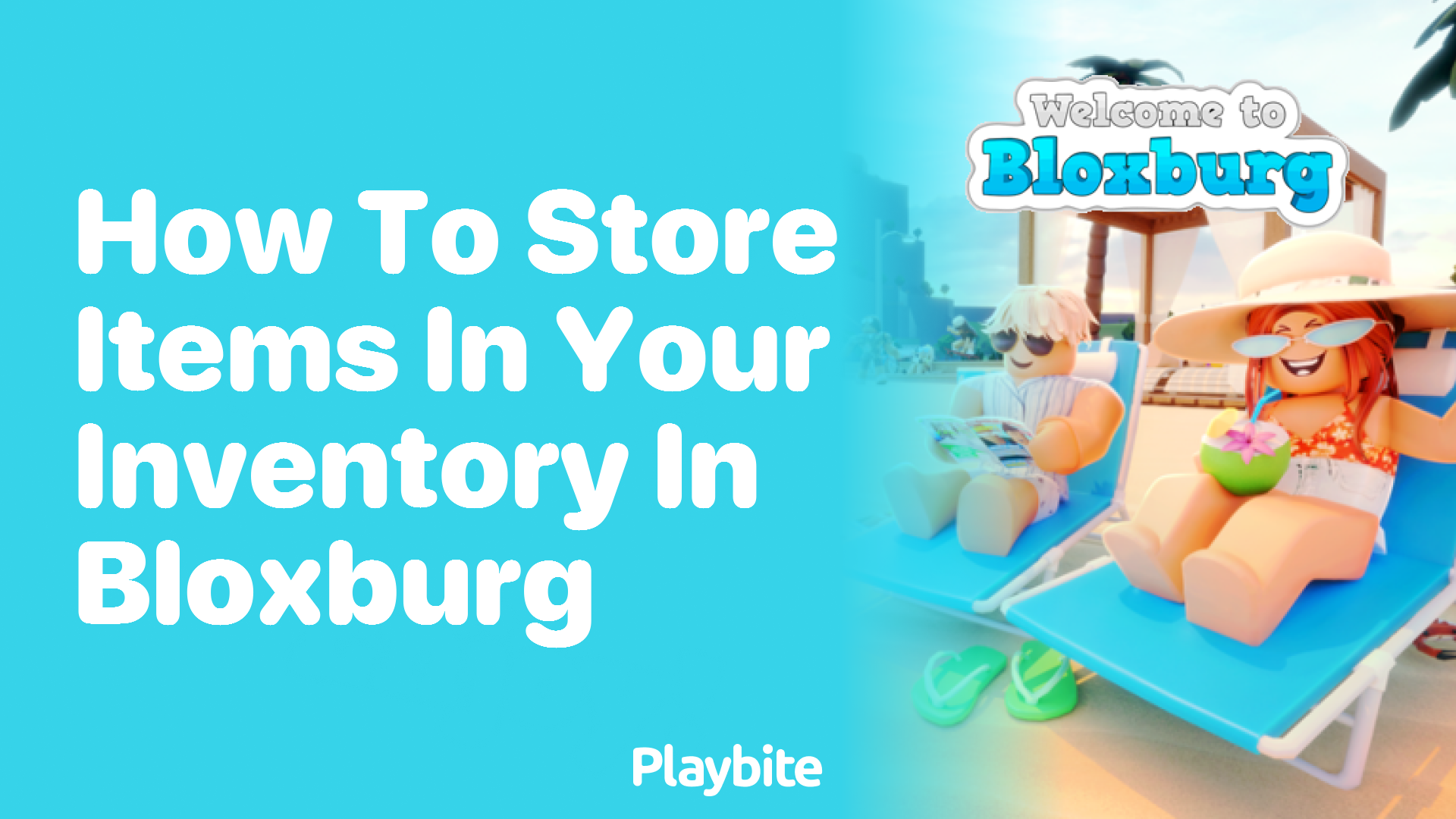 How to Store Items in Your Inventory in Bloxburg