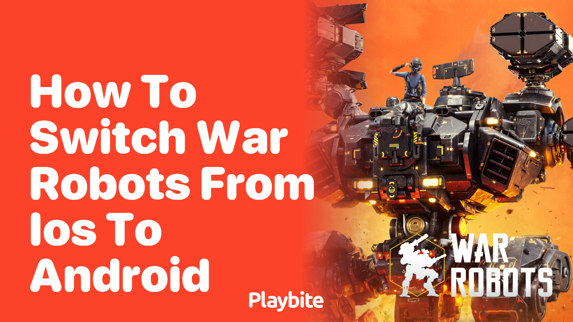 How to Switch War Robots From iOS to Android - Playbite