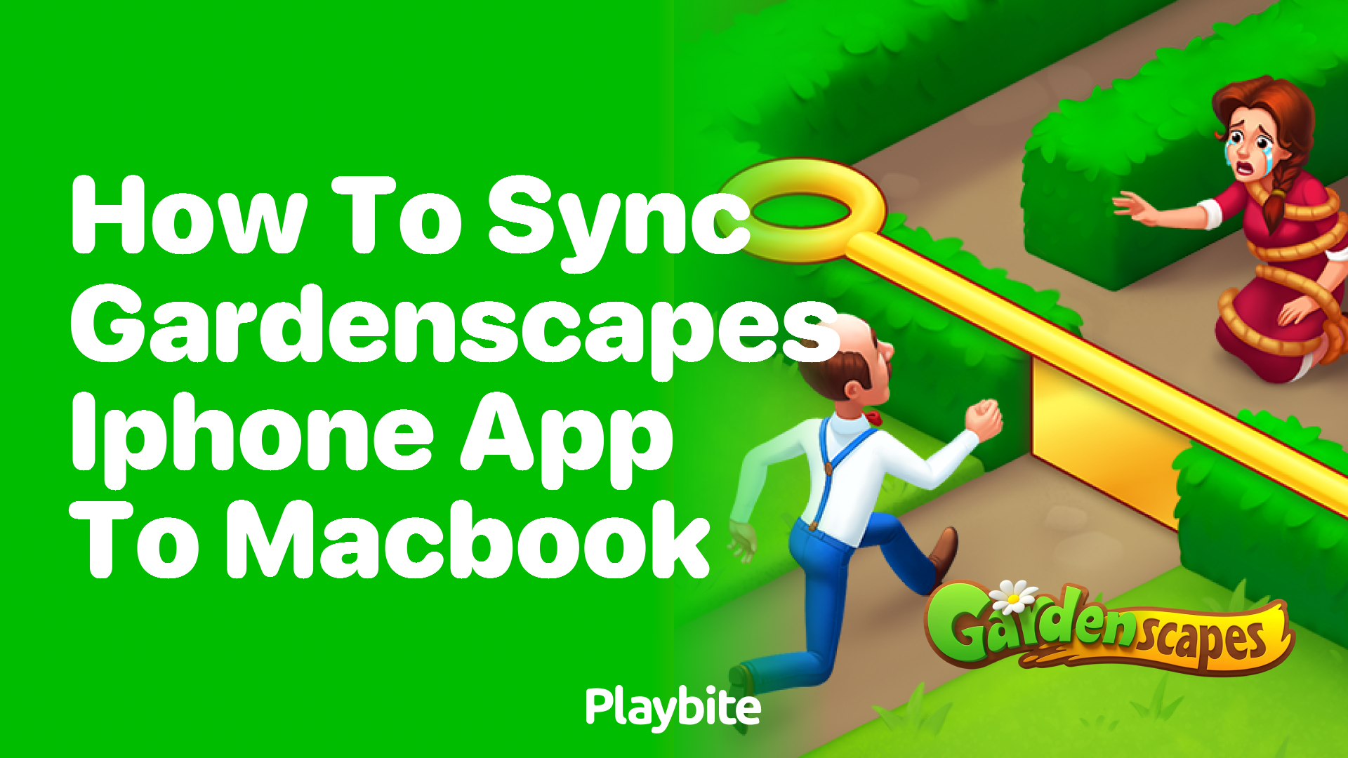 How to Sync Gardenscapes from Your iPhone to Your MacBook