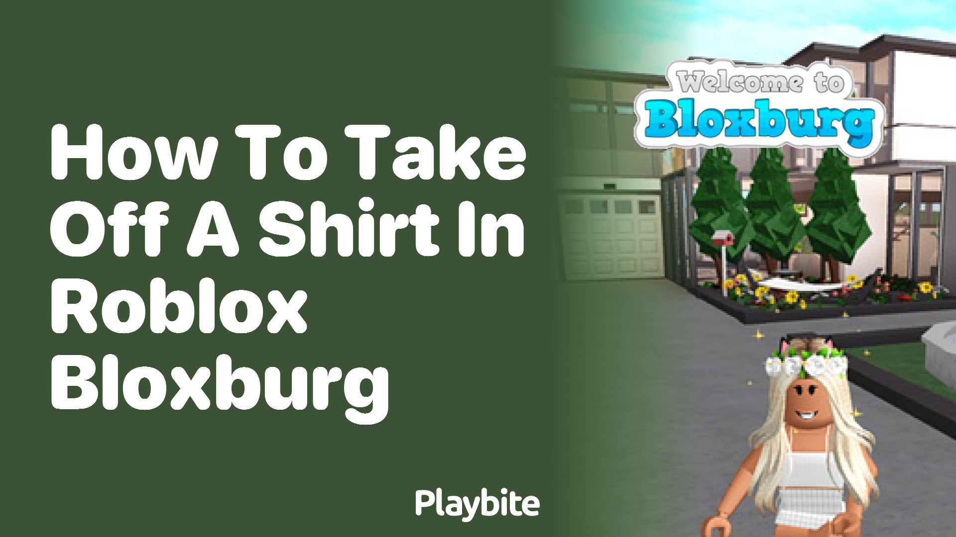 How to Take Off a Shirt in Roblox Bloxburg