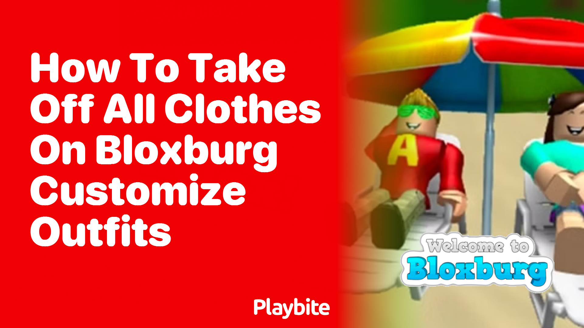 How to Take Off All Clothes on Bloxburg &#038; Customize Outfits