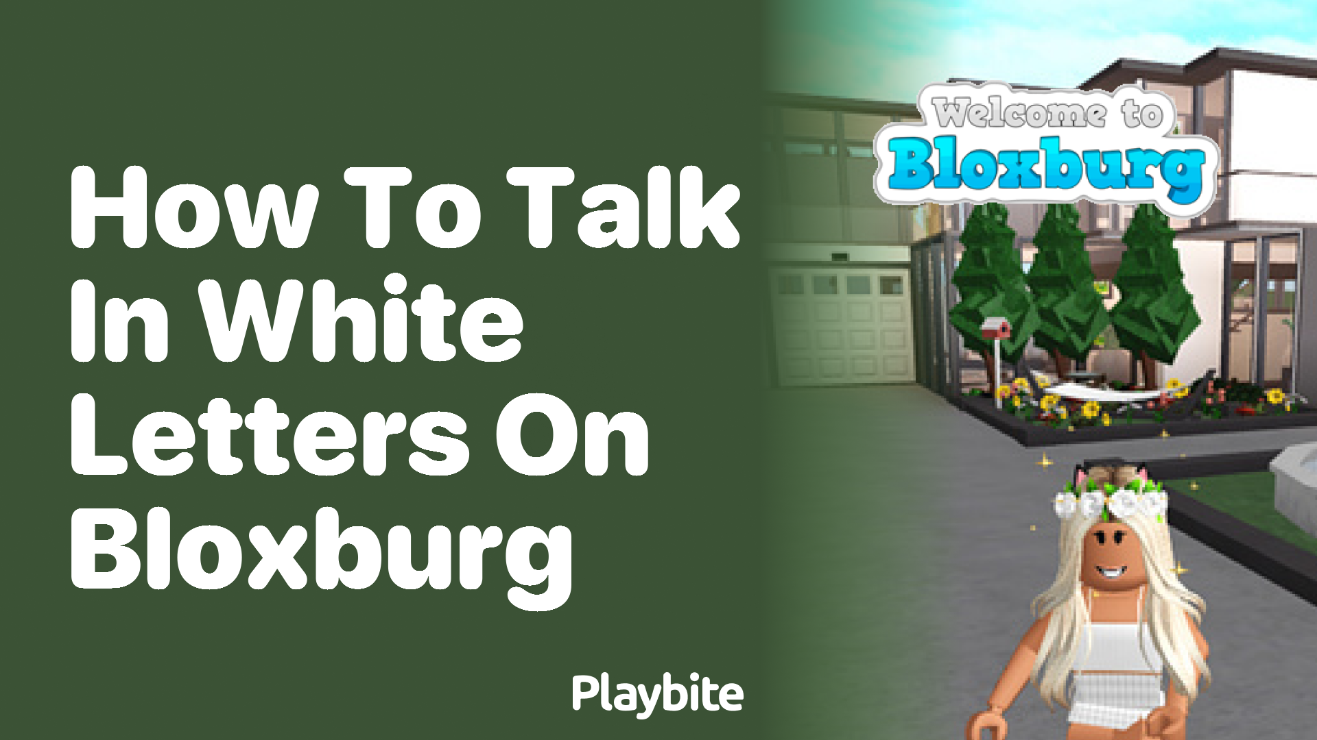 How to Talk in White Letters on Bloxburg: A Fun Guide