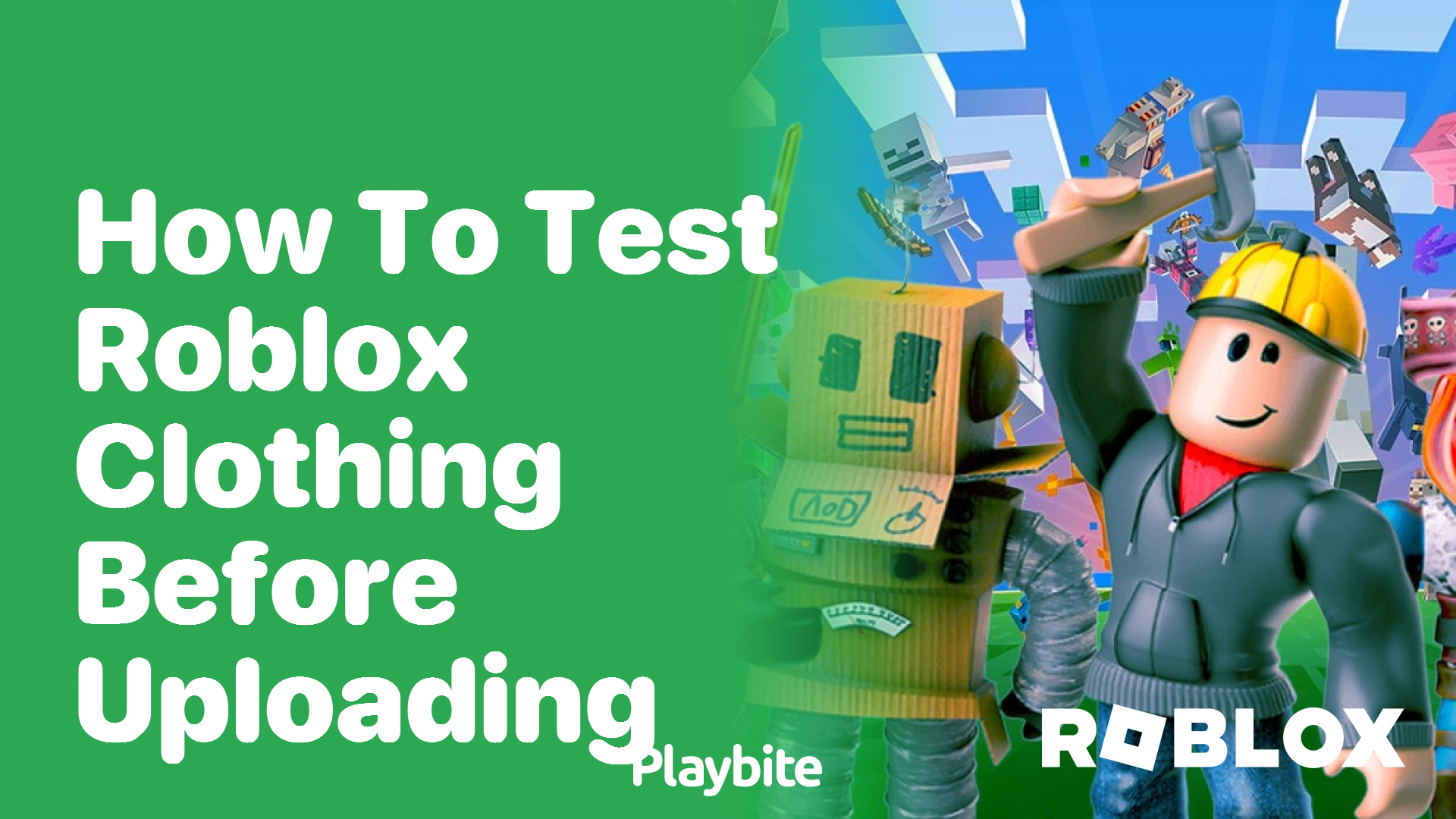 How to Test Roblox Clothing Before Uploading - Playbite