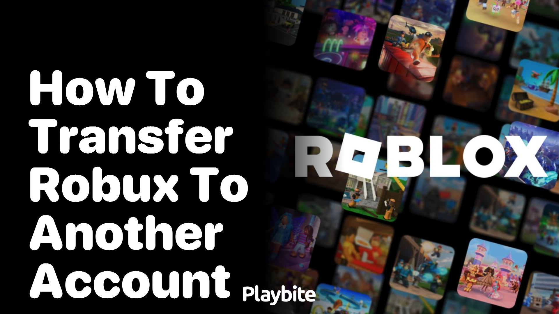 How to Transfer Robux to Another Account A Simple Guide   Playbite