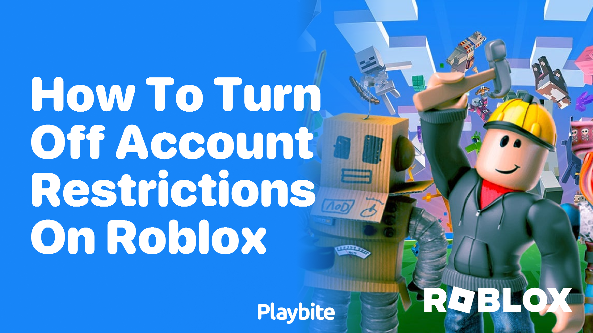 How to Turn Off Account Restrictions on Roblox   Playbite