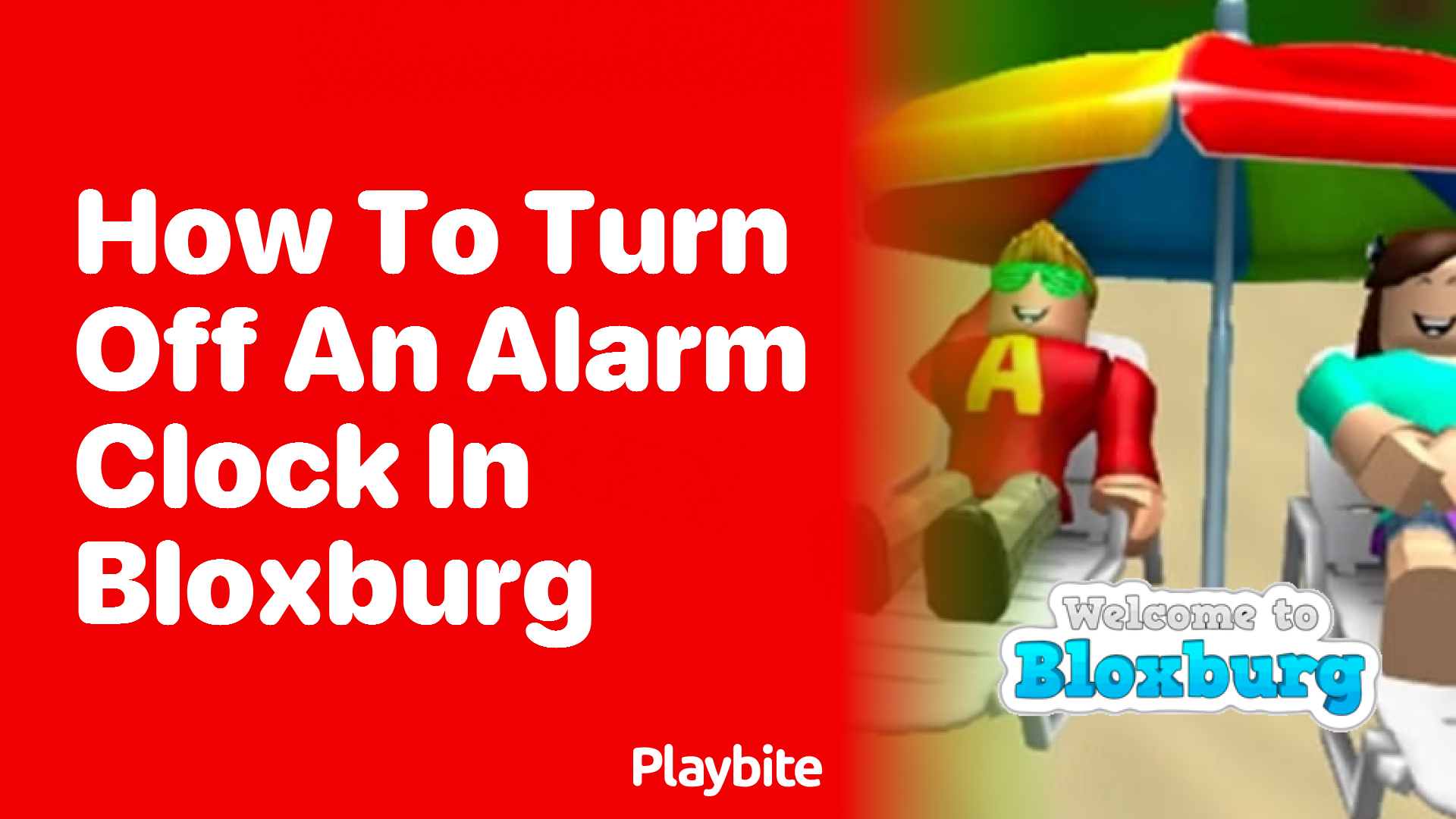 How to Turn Off an Alarm Clock in Bloxburg