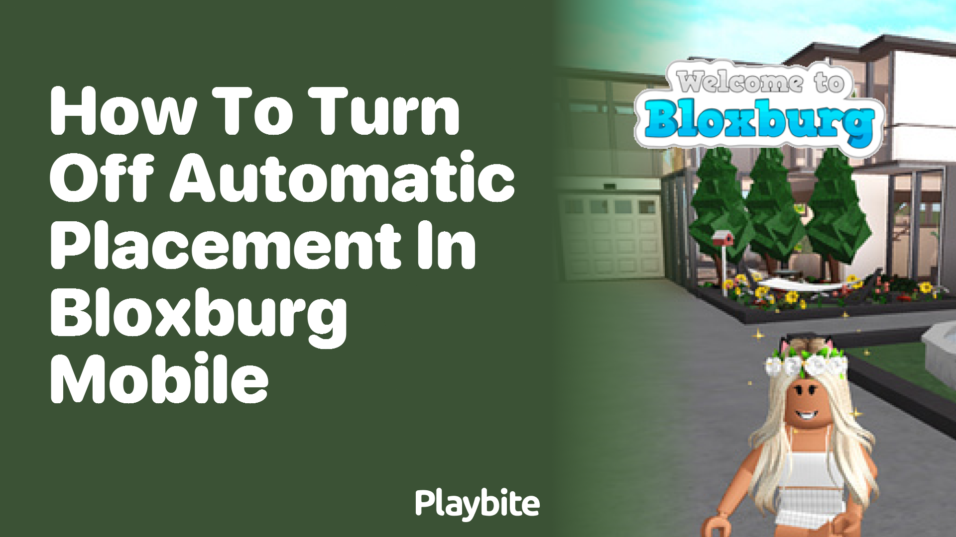 How to Turn Off Automatic Placement in Bloxburg Mobile