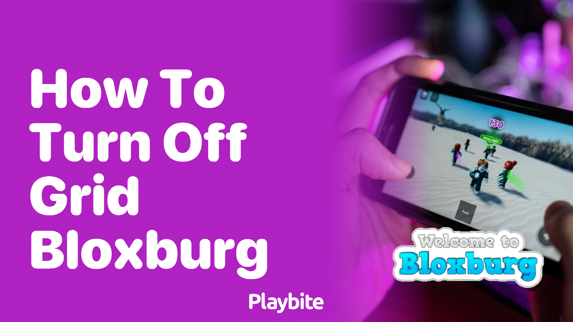 How to Turn Off the Grid in Bloxburg