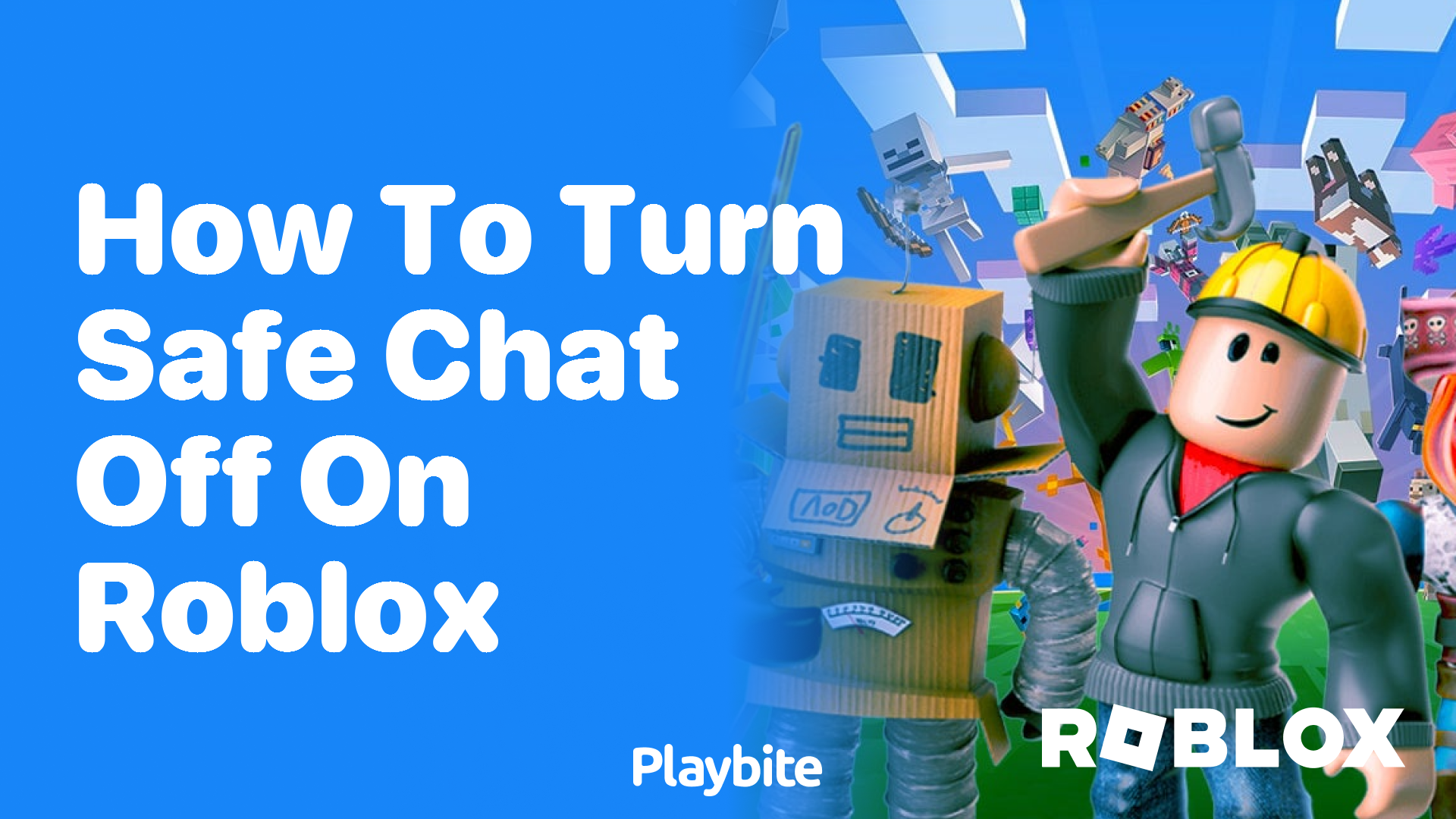 How to Turn Safe Chat Off on Roblox