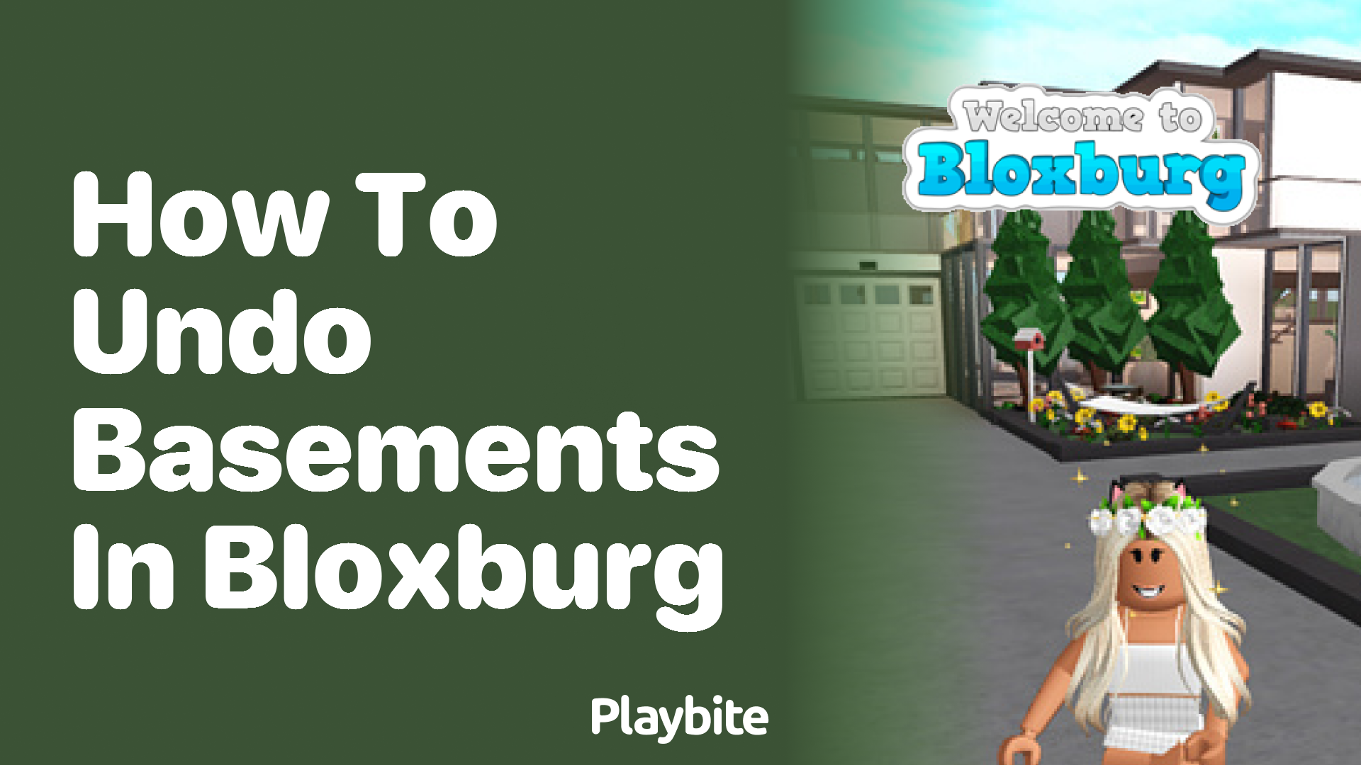 How to Undo Basements in Bloxburg