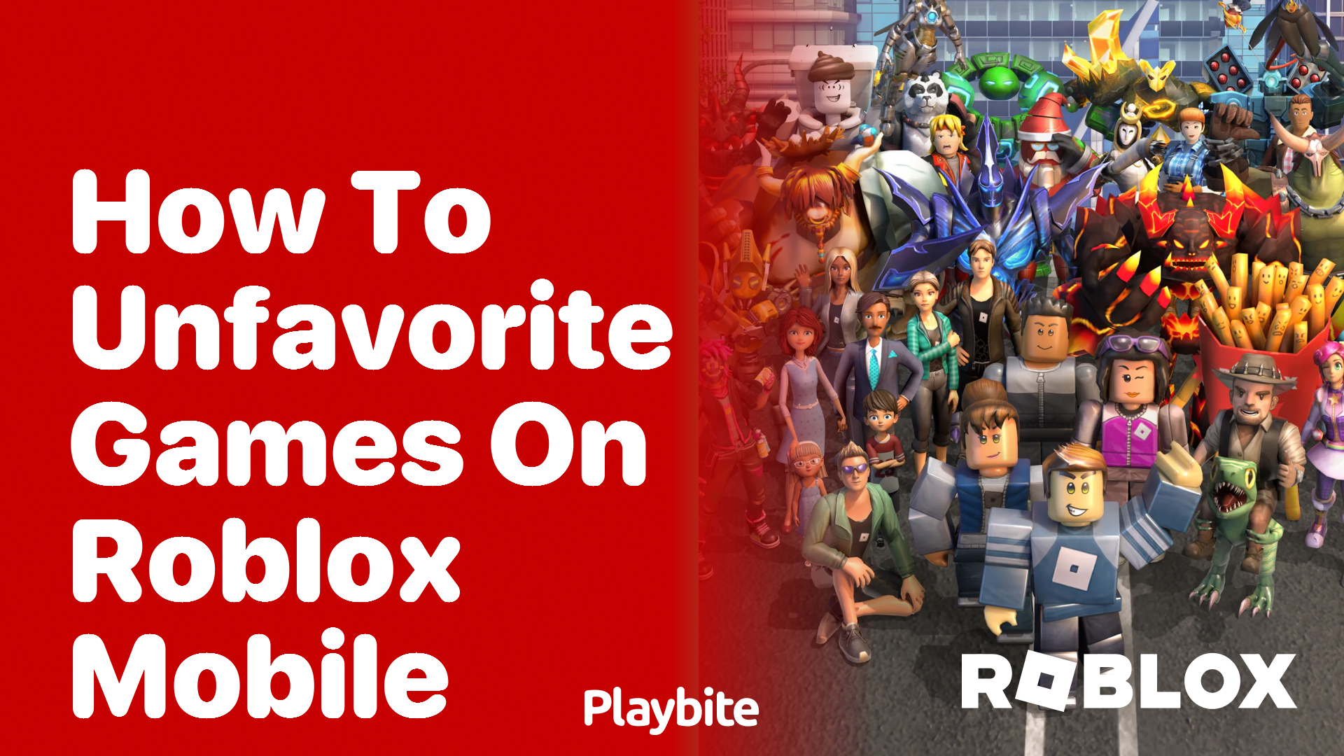 How to Unfavorite Games on Roblox Mobile - Playbite