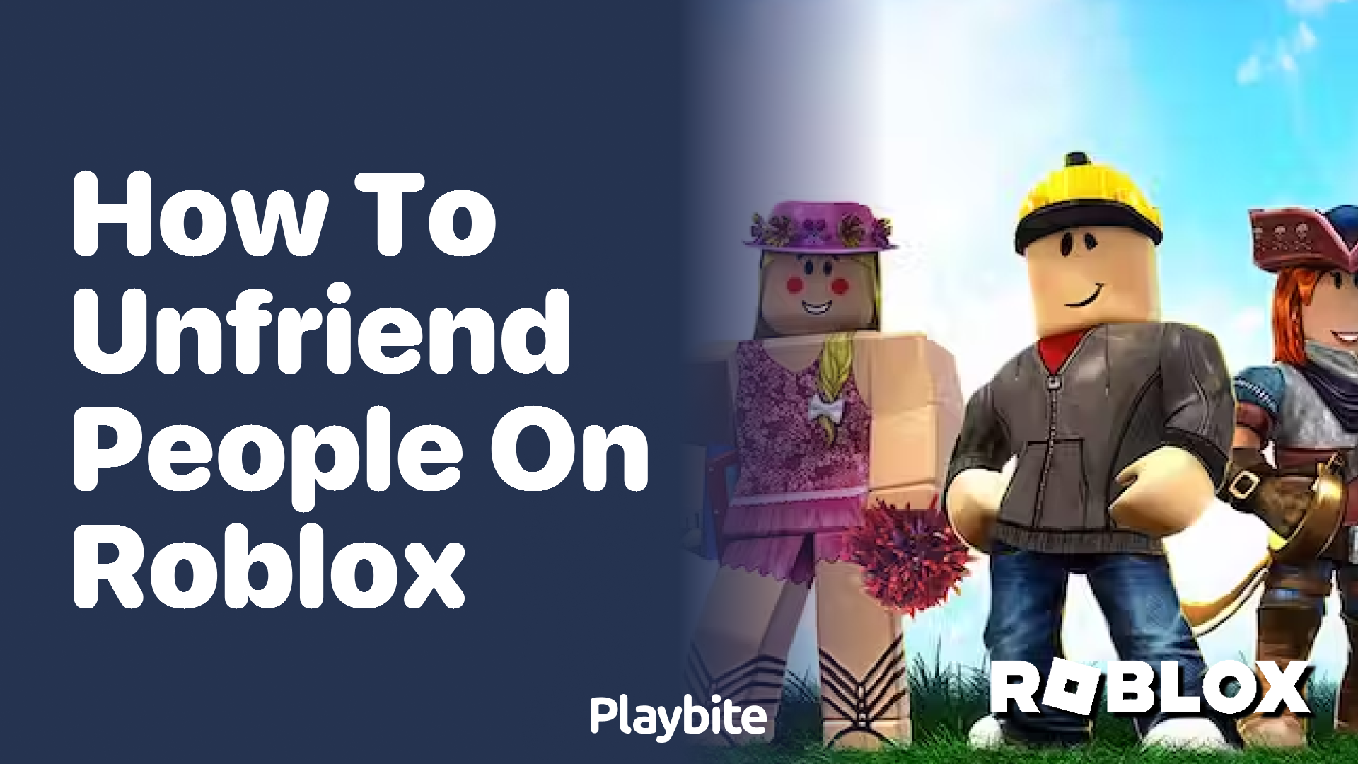 How to Unfriend People on Roblox   Playbite