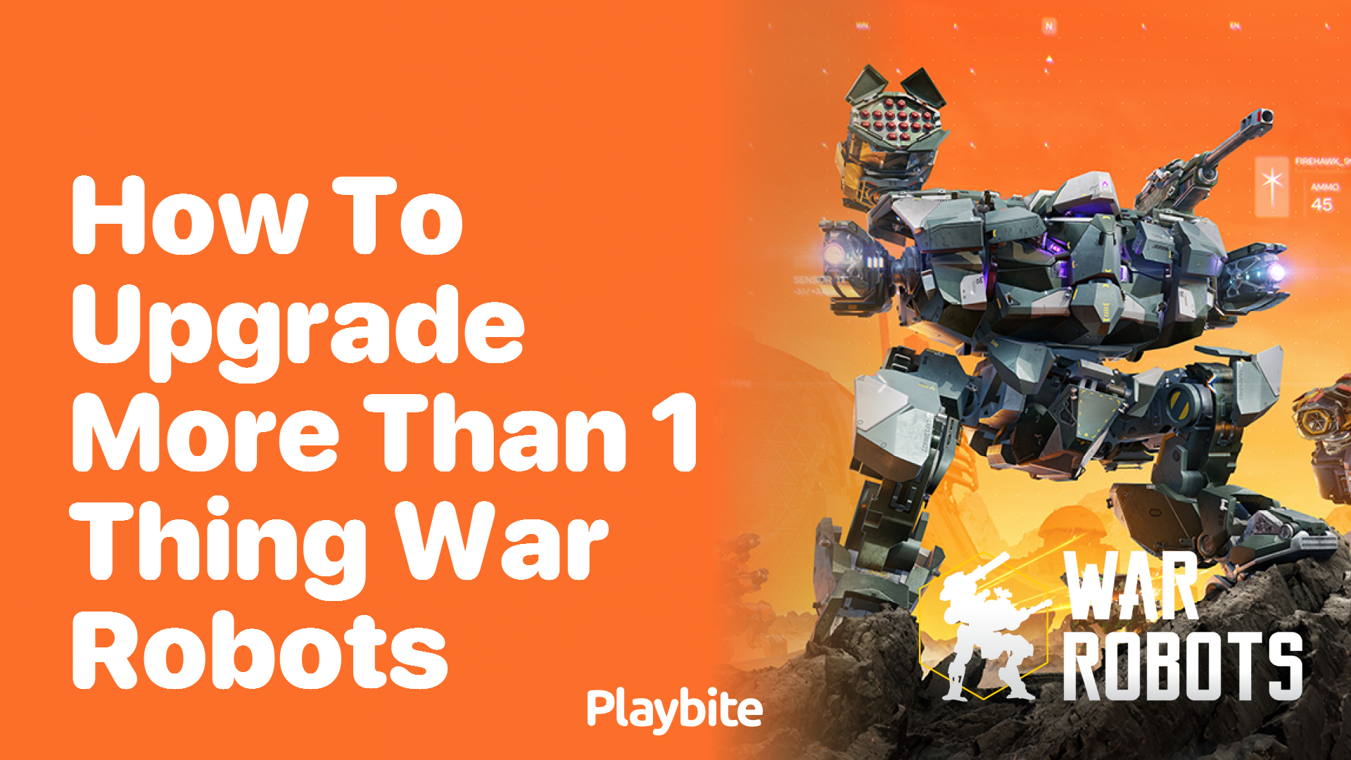 How to Upgrade More Than One Thing in War Robots