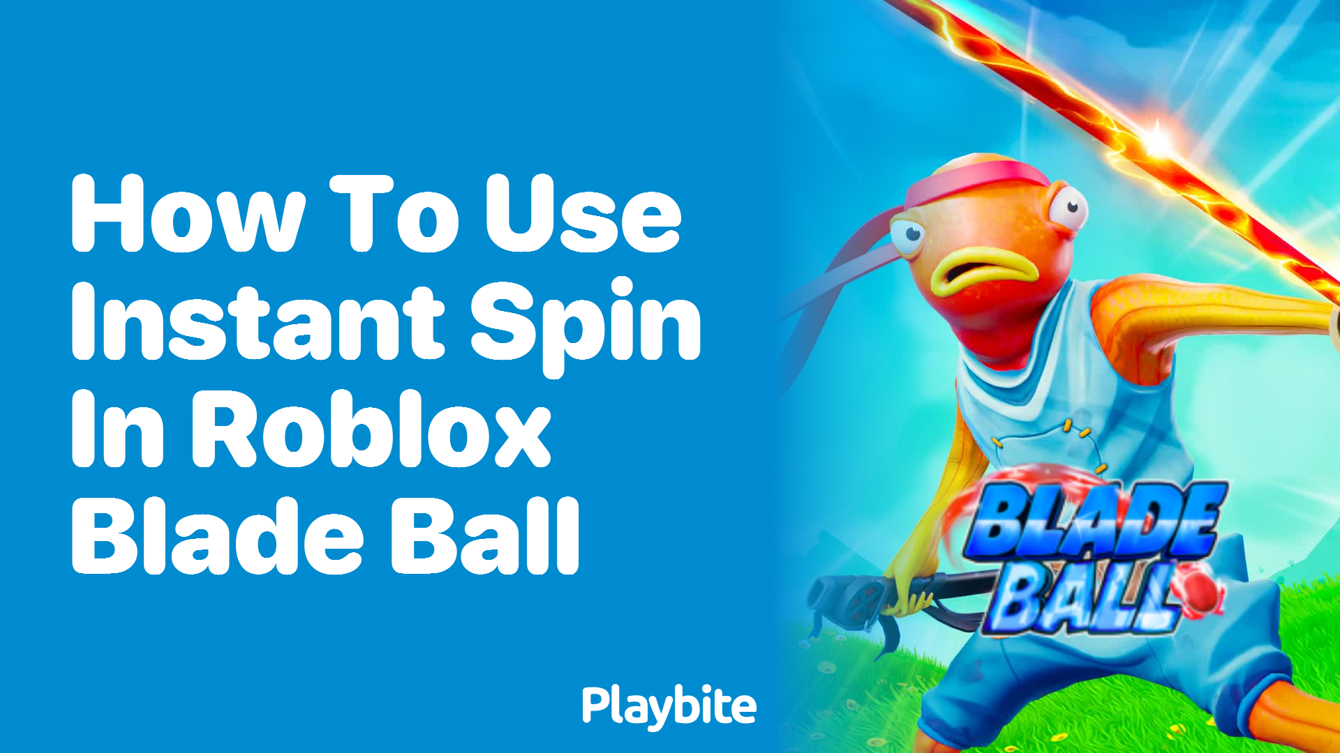 How to Use Instant Spin in Roblox Blade Ball
