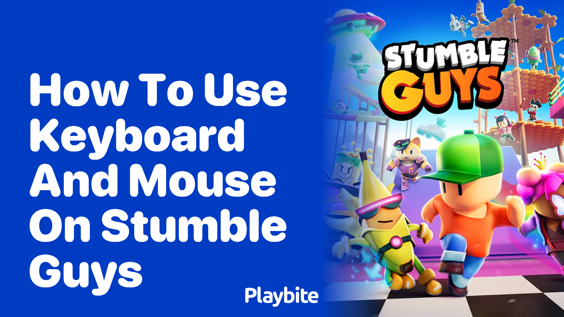 How to Use Keyboard and Mouse on Stumble Guys