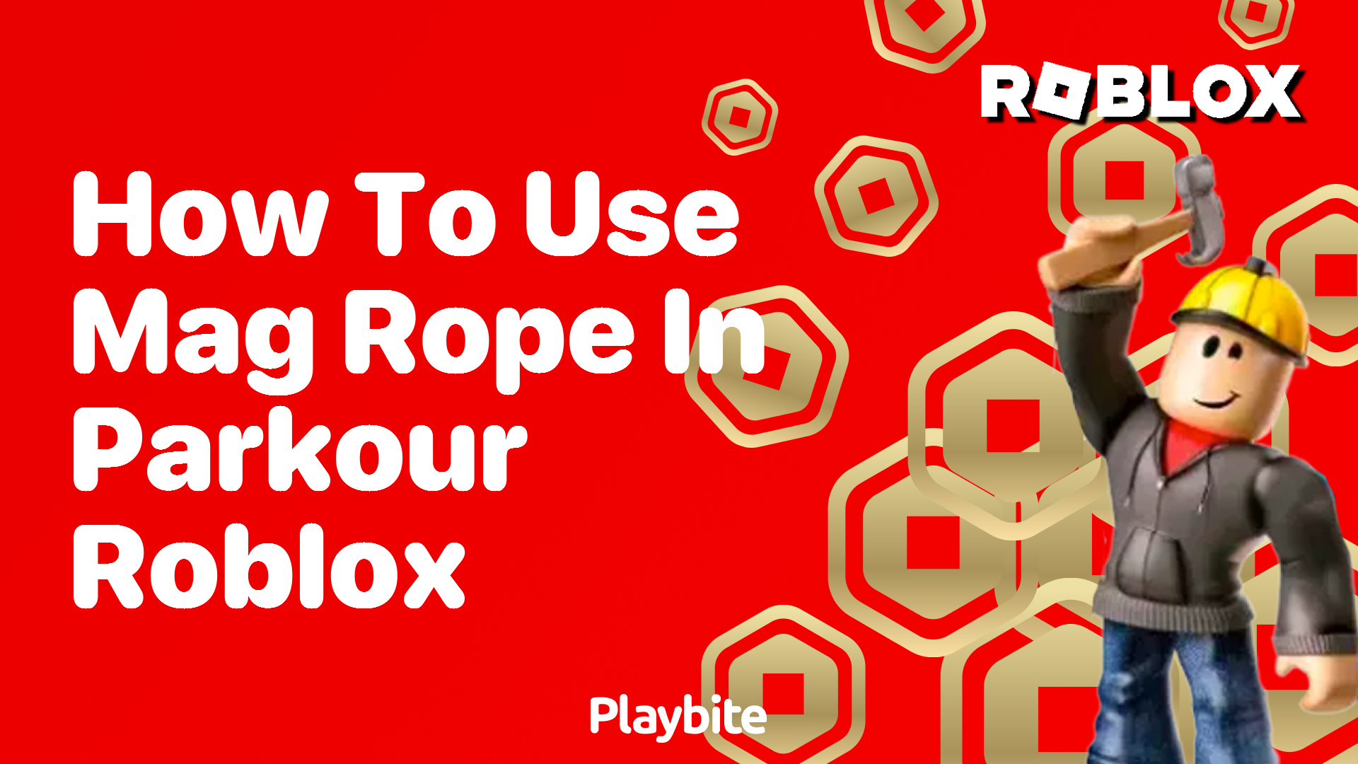 How to Use Mag Rope in Parkour on Roblox - Playbite