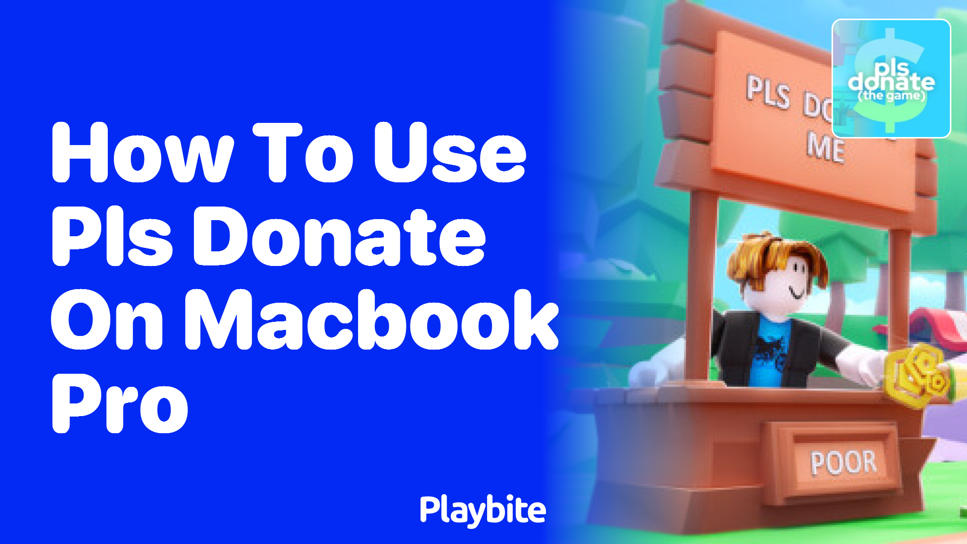 How to Use PLS Donate on MacBook Pro