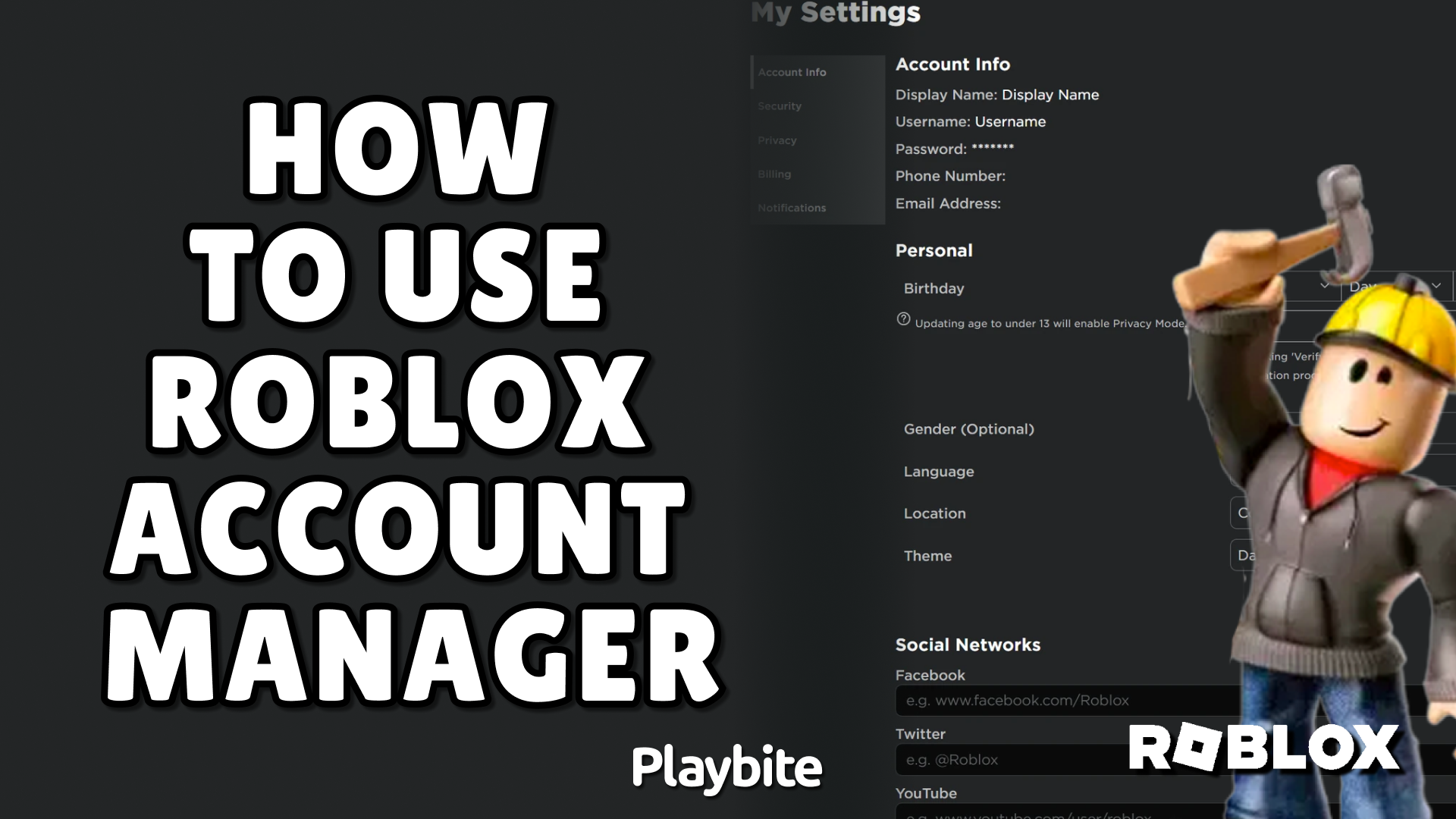 How to Use Roblox Account Manager A Simple Guide   Playbite