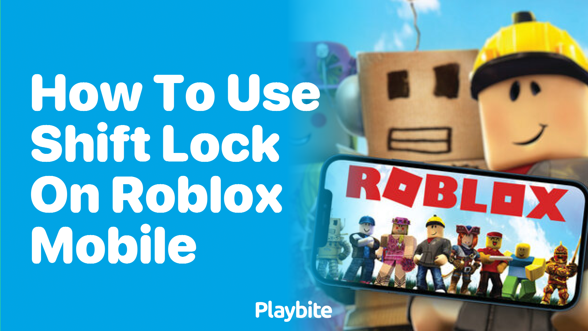 How to Use Shift Lock on Roblox Mobile - Playbite