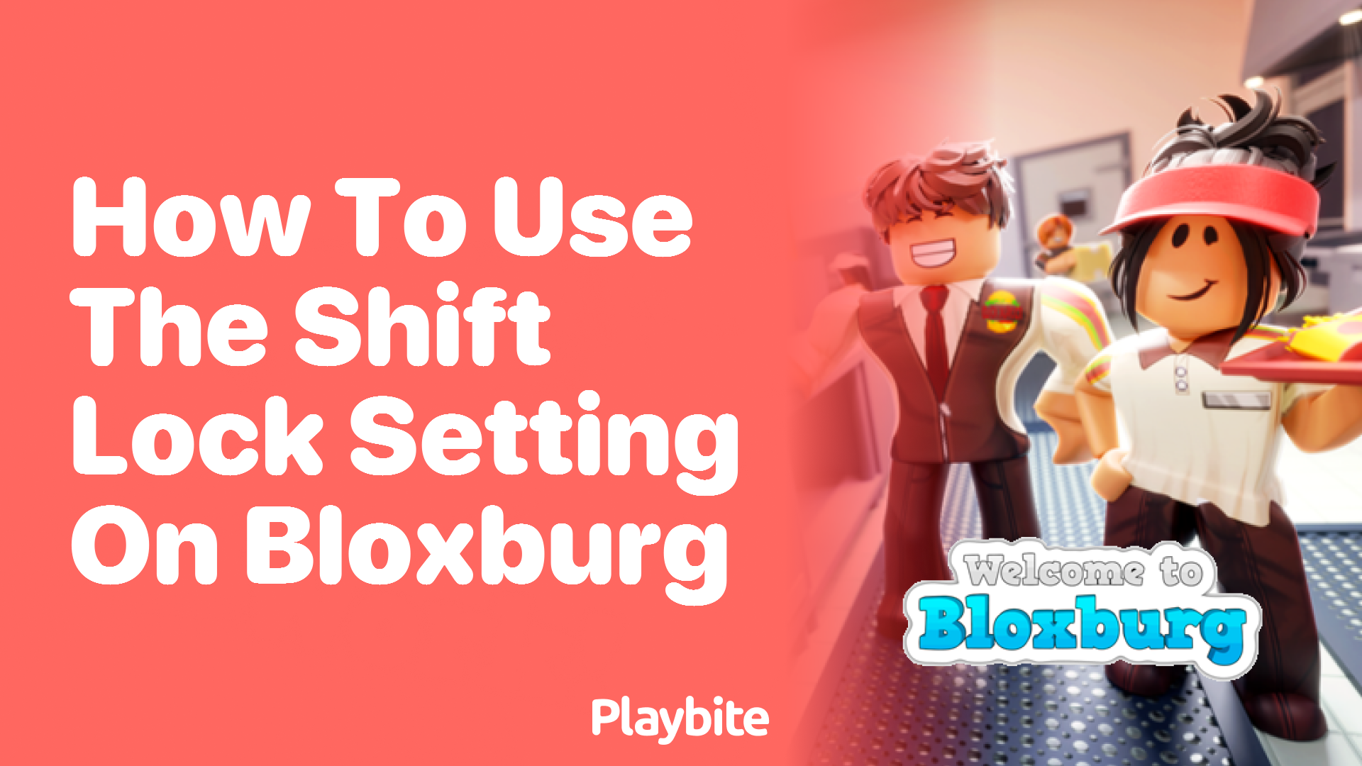 How to Use the Shift Lock Setting on Bloxburg